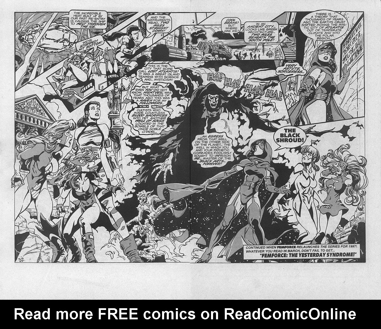 Read online Femforce comic -  Issue #100 - 35