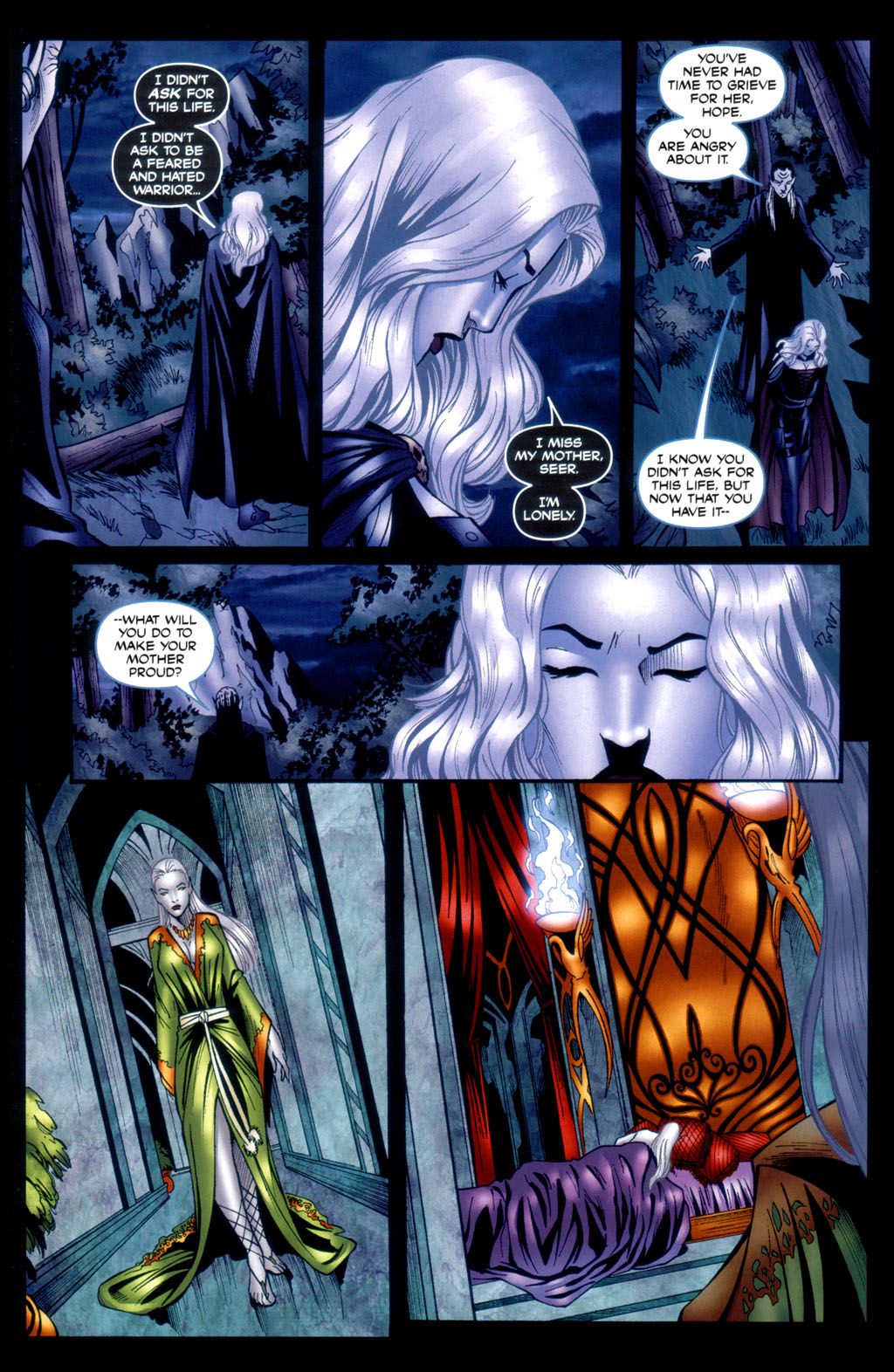 Read online Brian Pulido's Medieval Lady Death comic -  Issue #6 - 17