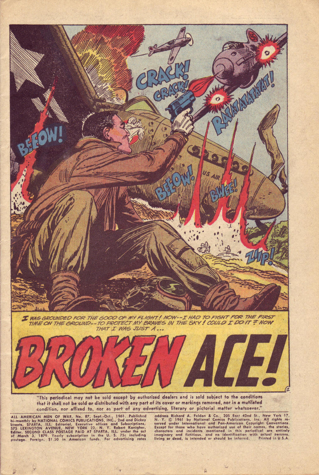 Read online All-American Men of War comic -  Issue #87 - 3