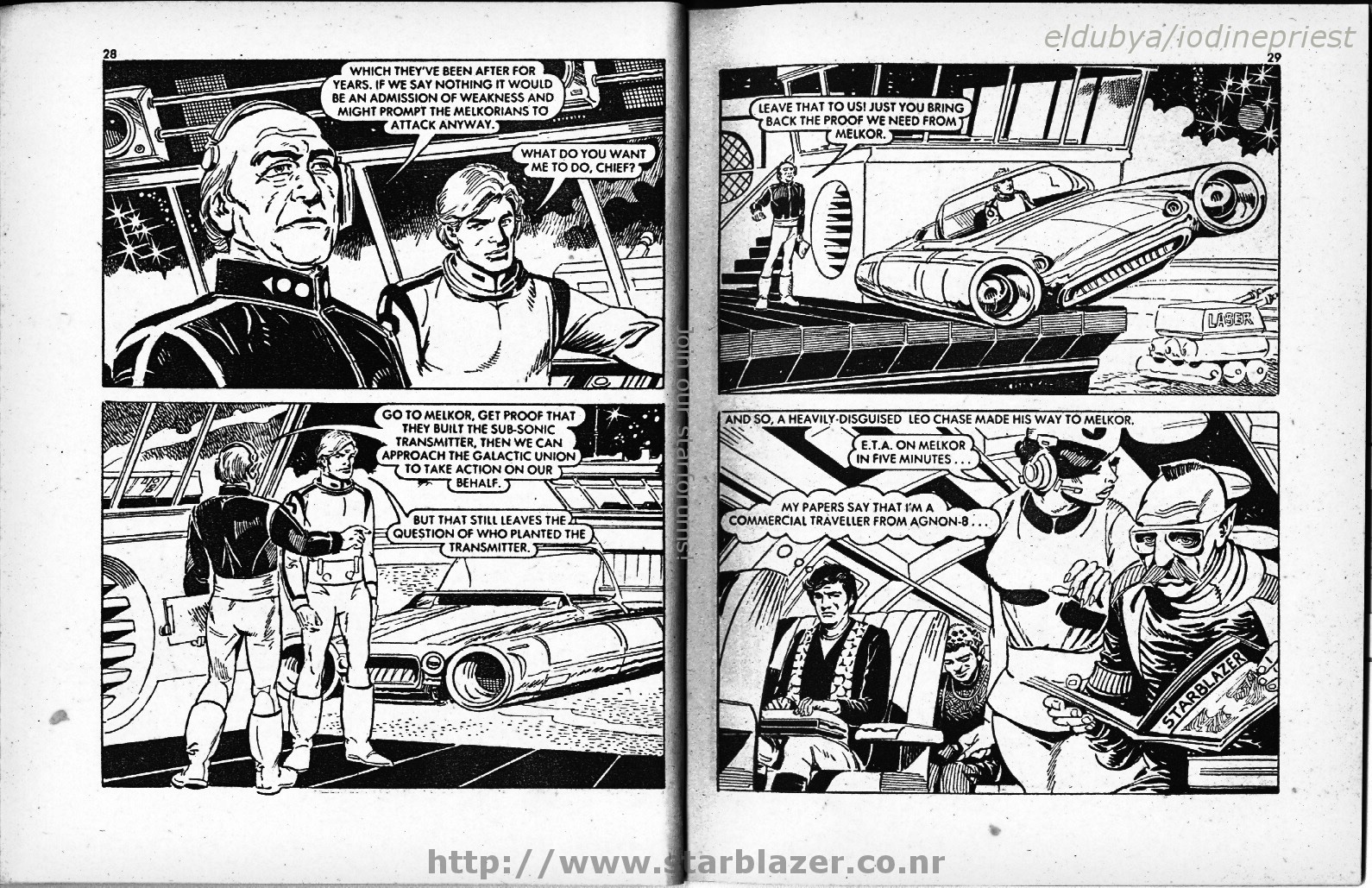Read online Starblazer comic -  Issue #73 - 16