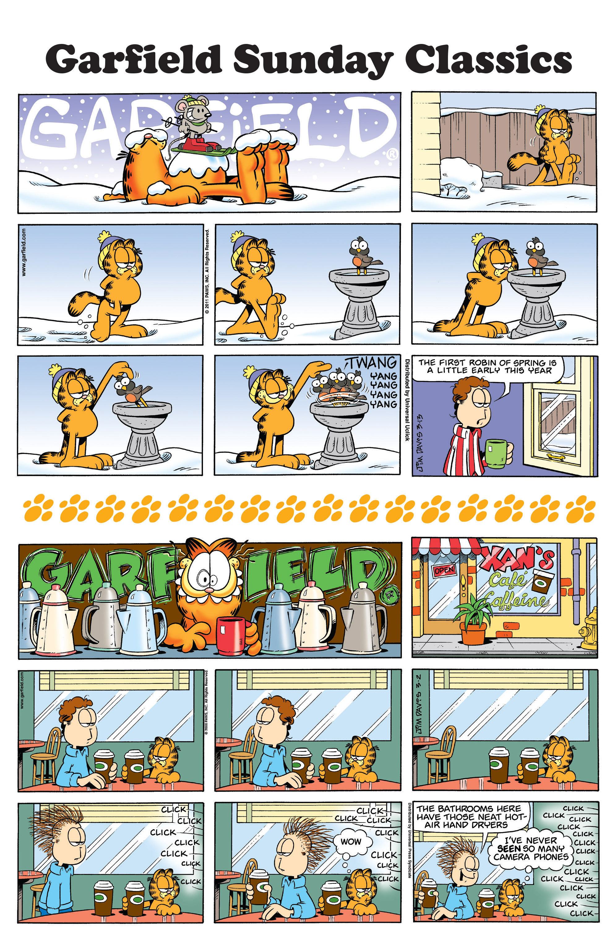 Read online Garfield comic -  Issue #23 - 25