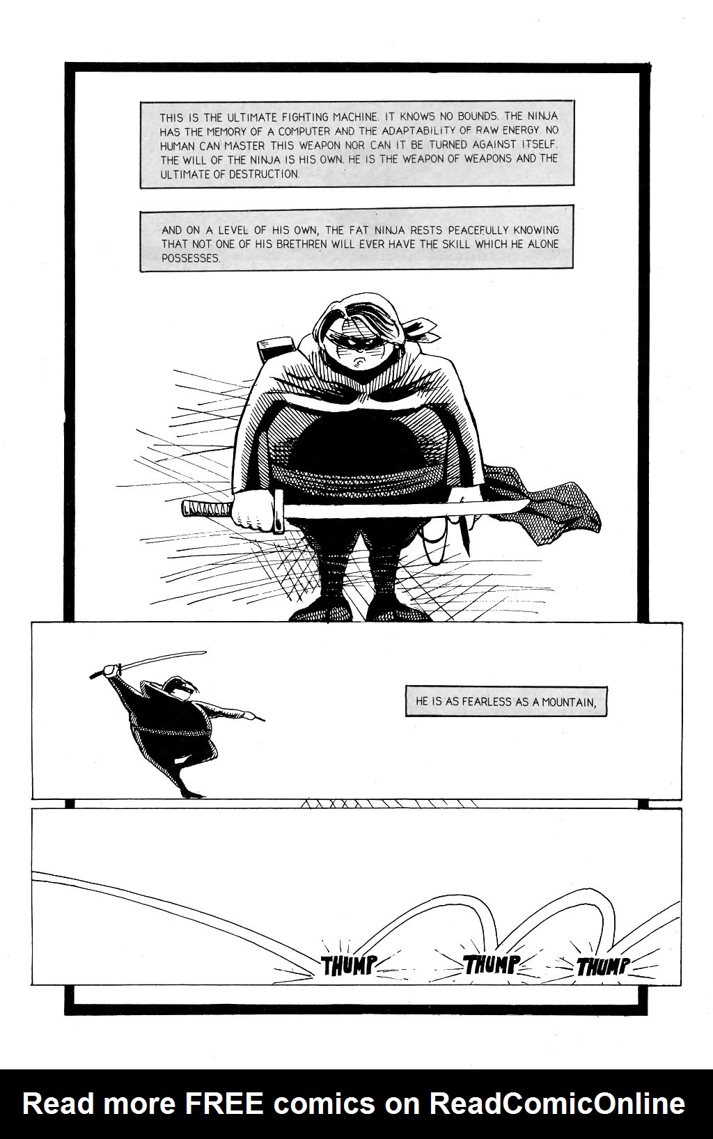 Read online Fat Ninja comic -  Issue #1 - 2