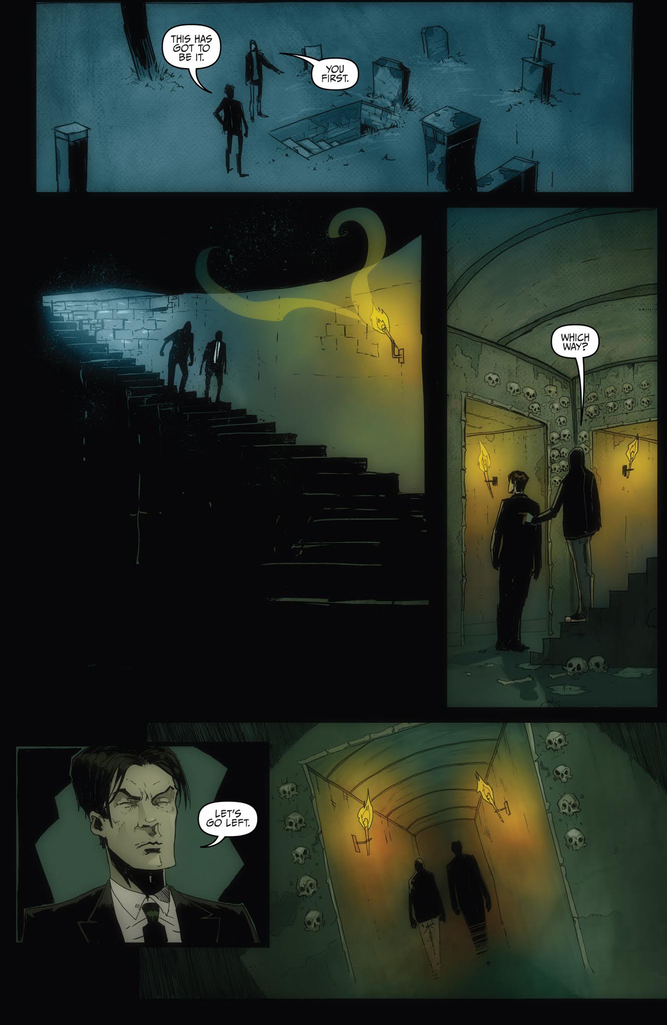 Read online October Faction: Supernatural Dreams comic -  Issue #5 - 11