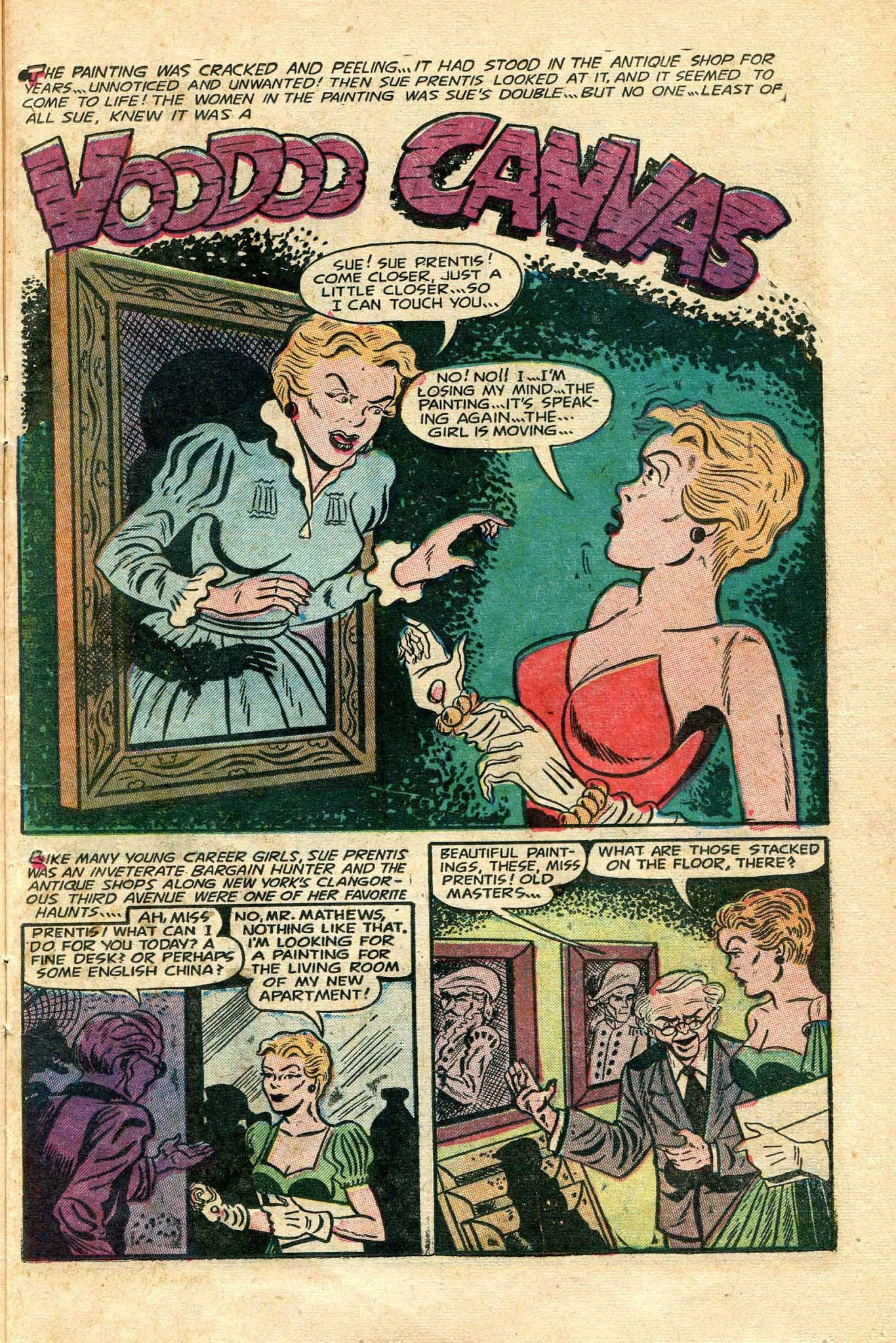 Read online Voodoo (1952) comic -  Issue #7 - 11
