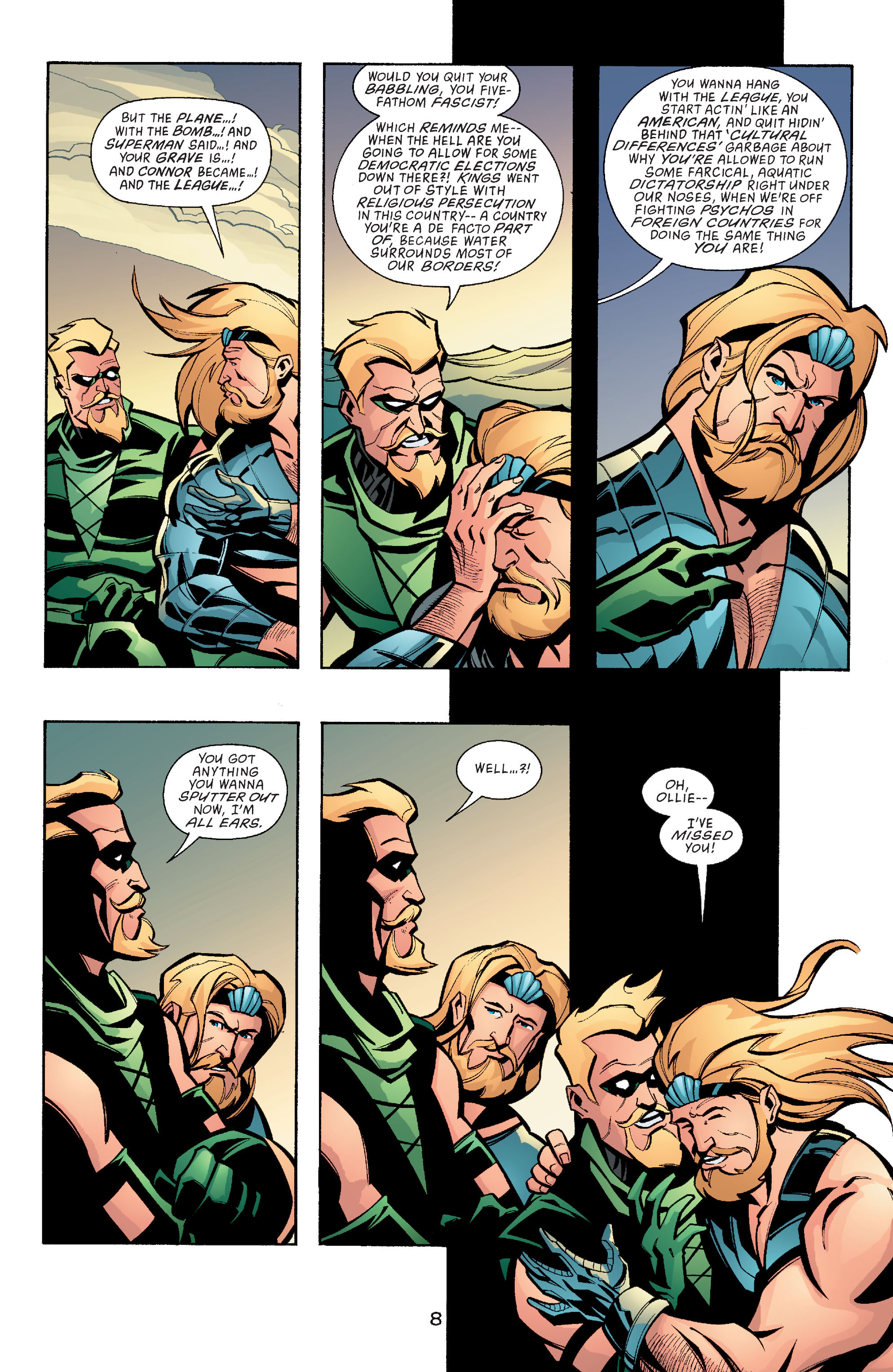 Read online Green Arrow (2001) comic -  Issue #4 - 8