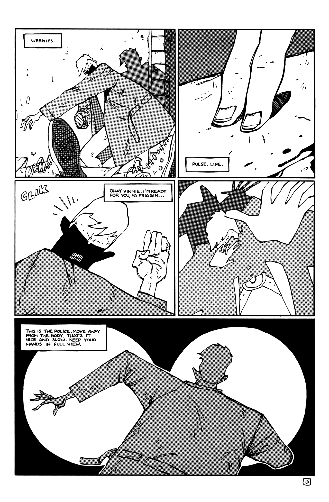 Read online Eddy Current comic -  Issue #1 - 17