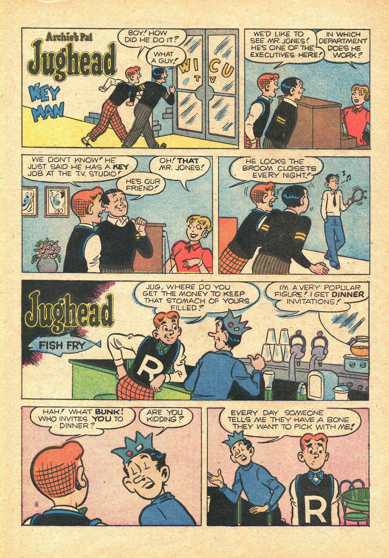 Read online Archie's Joke Book Magazine comic -  Issue #25 - 29