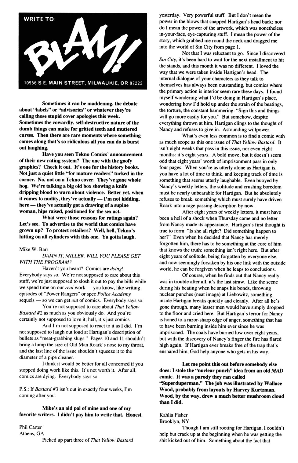 Read online Sin City: That Yellow Bastard comic -  Issue #5 - 30