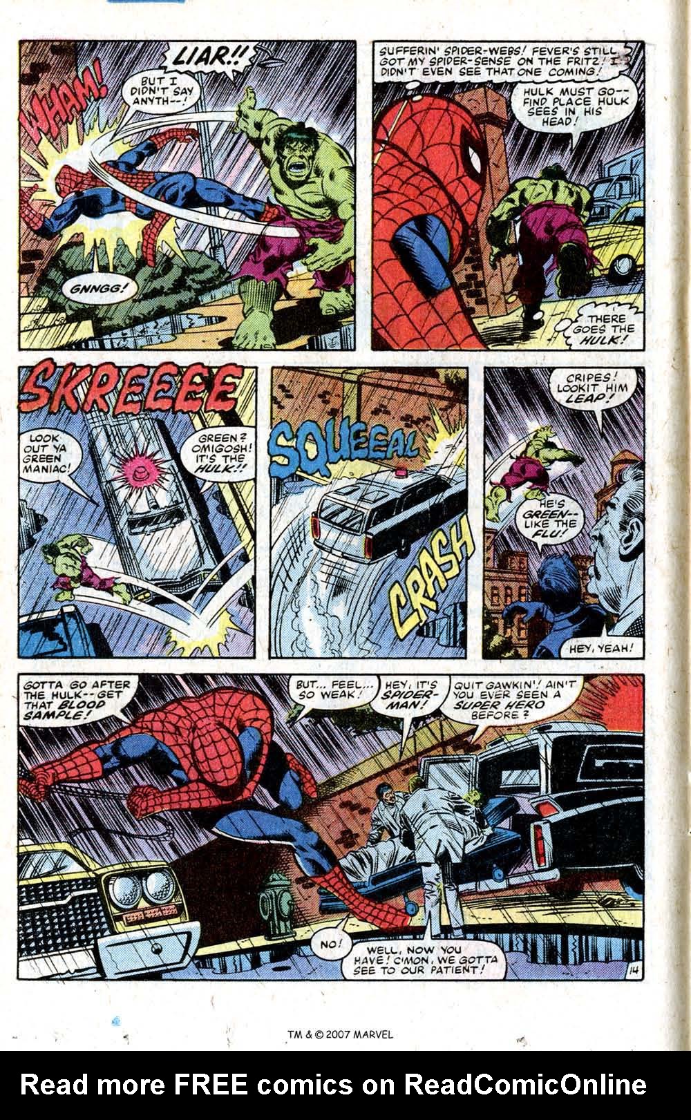 Read online The Incredible Hulk (1968) comic -  Issue # _Annual 1982 - 18