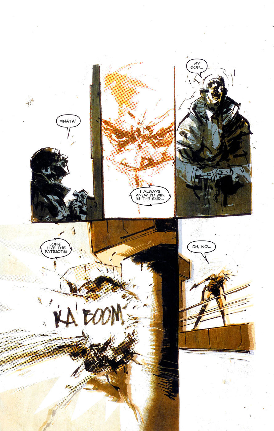 Read online Metal Gear Solid: Sons of Liberty comic -  Issue #5 - 9