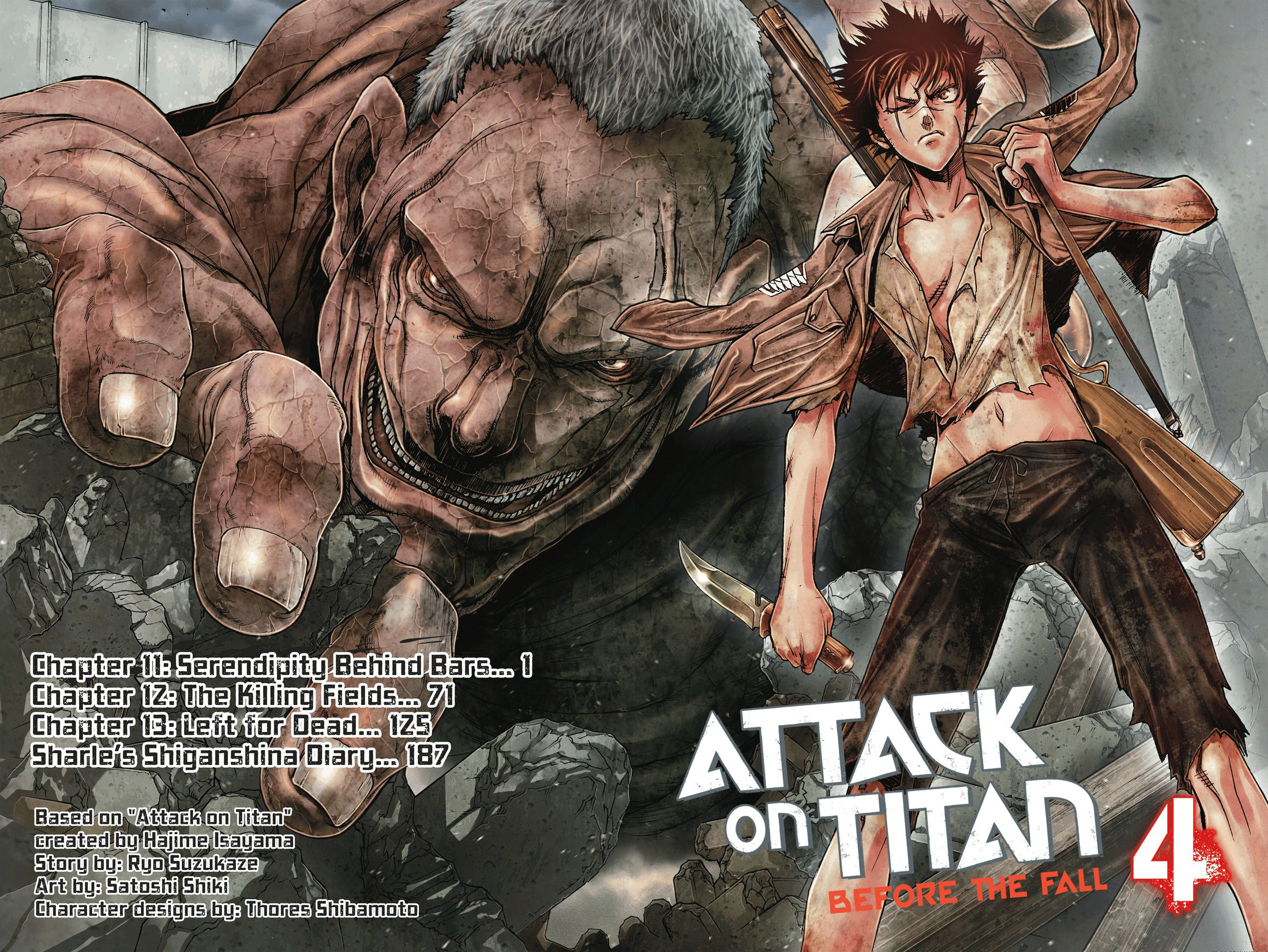 Read online Attack on Titan: Before the Fall comic -  Issue #4 - 3