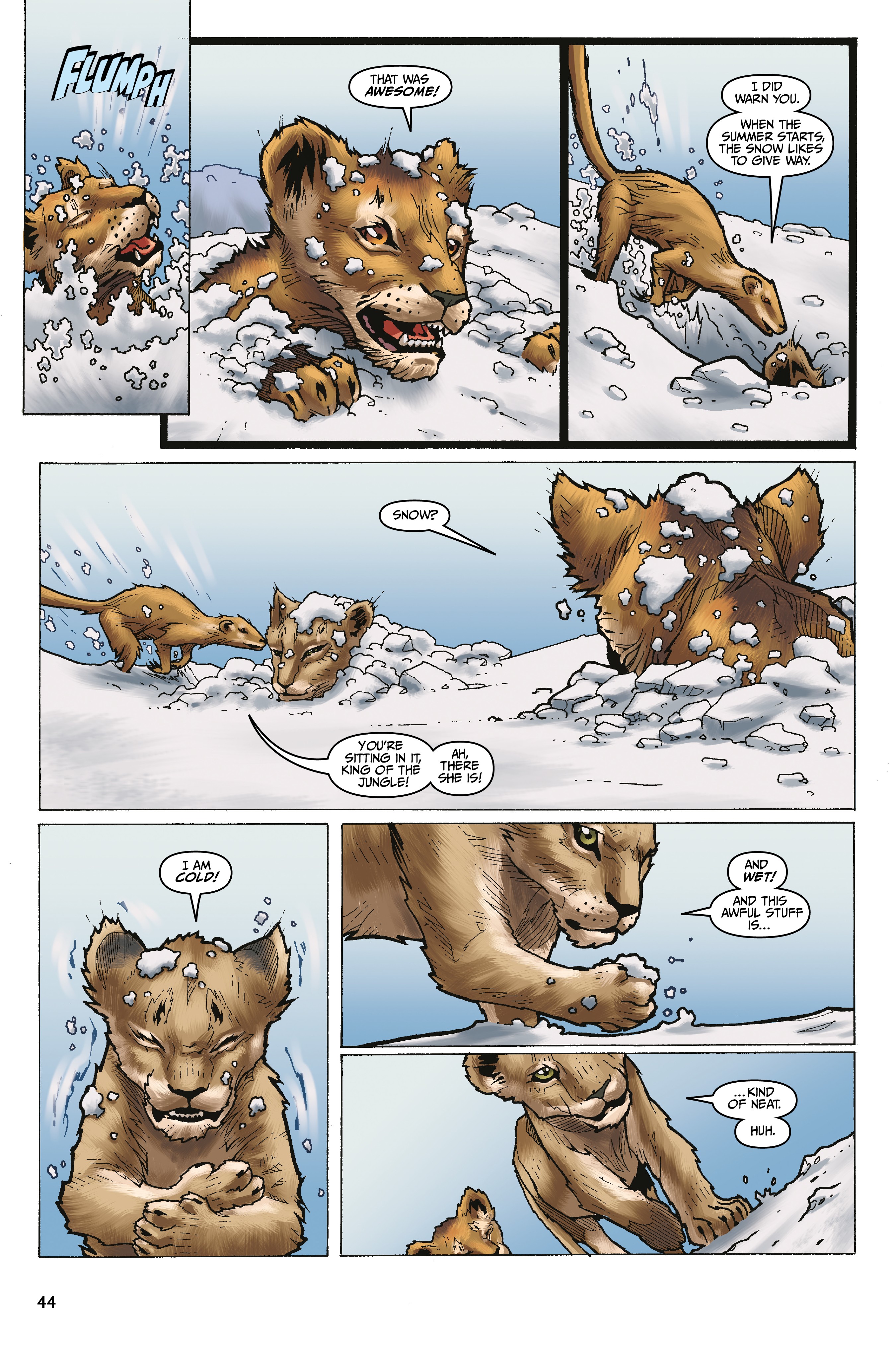 Read online Disney The Lion King: Wild Schemes and Catastrophes comic -  Issue # TPB - 45