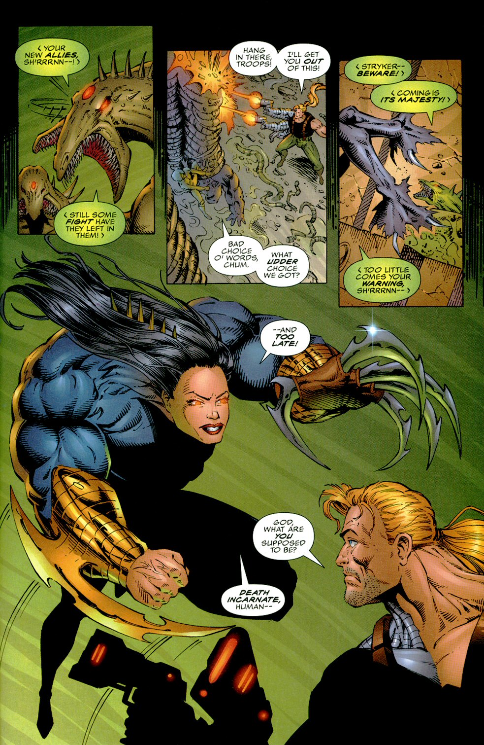 Read online Cyberforce/Strykeforce: Opposing Forces comic -  Issue #2 - 21