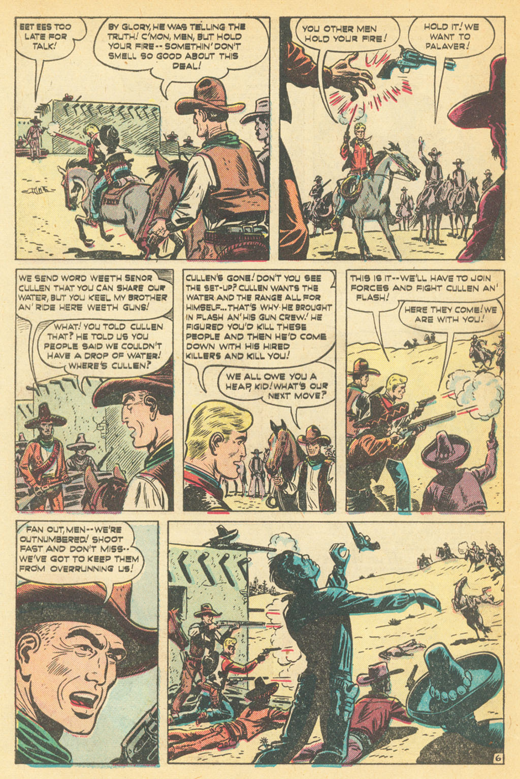 Read online Kid Colt Outlaw comic -  Issue #8 - 9