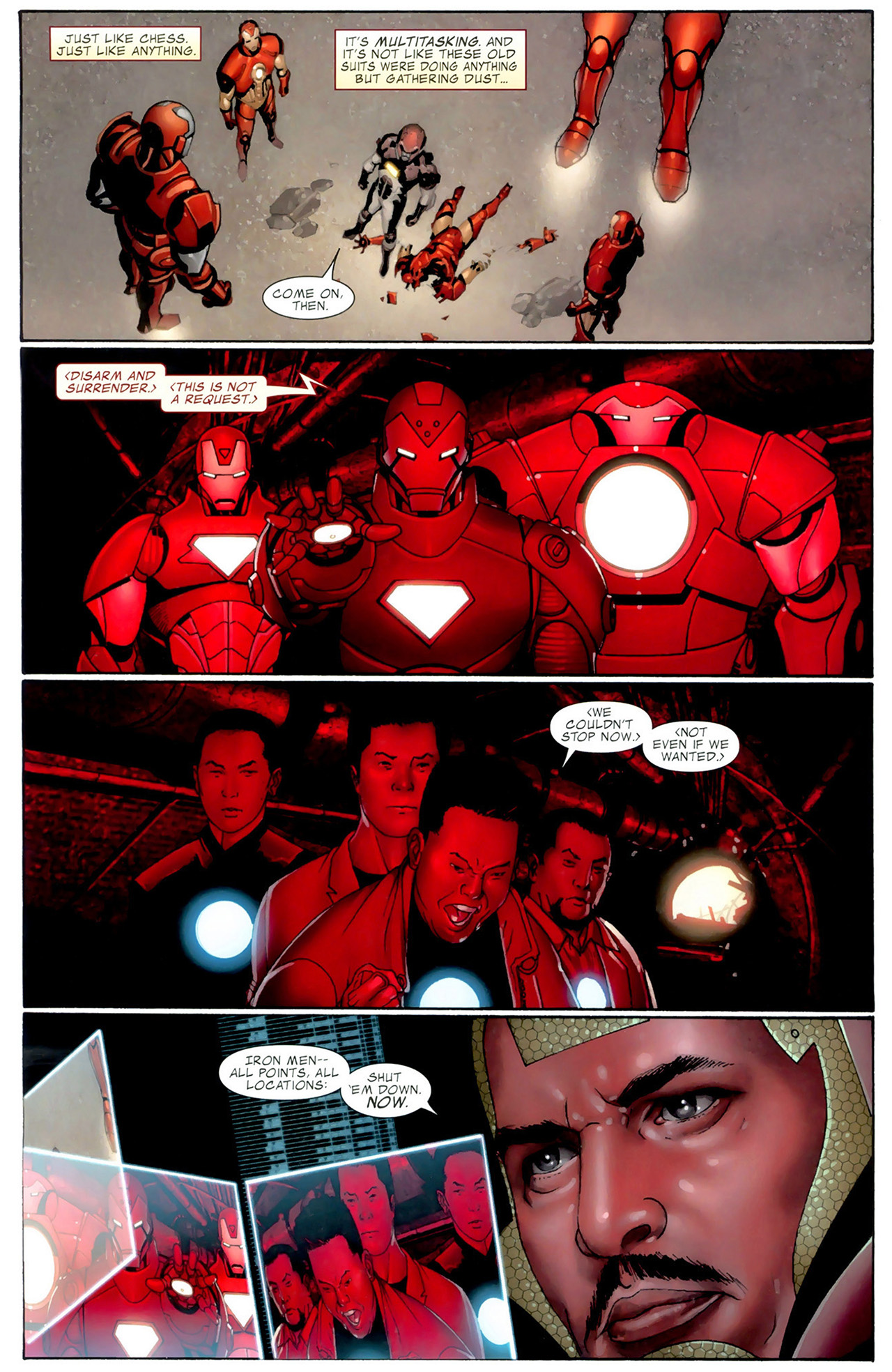 Read online The Invincible Iron Man (2008) comic -  Issue #1-7 - 131