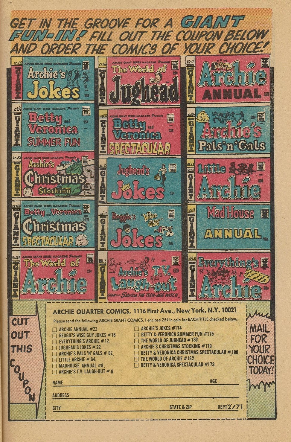 Read online Laugh (Comics) comic -  Issue #239 - 19