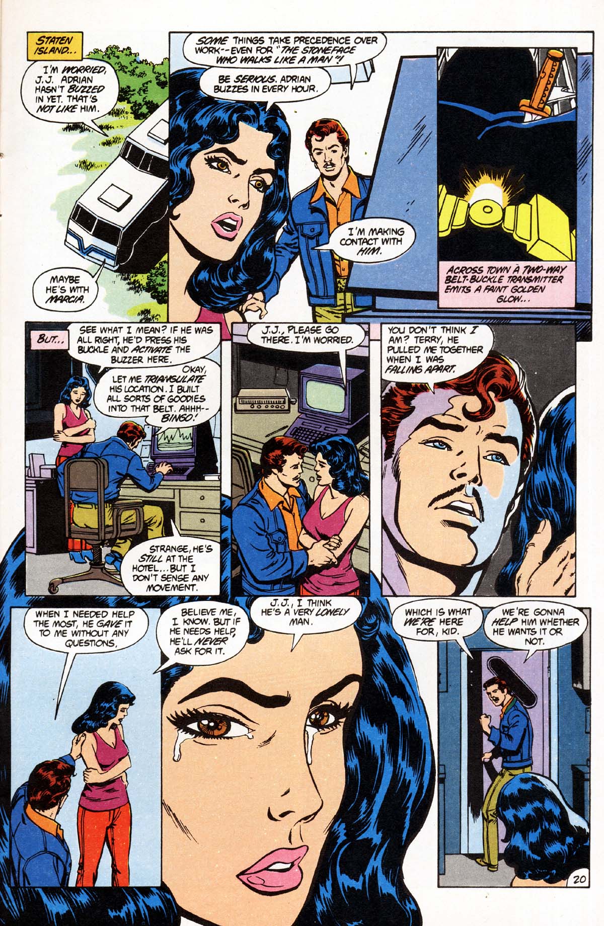 Read online Vigilante (1983) comic -  Issue #5 - 22