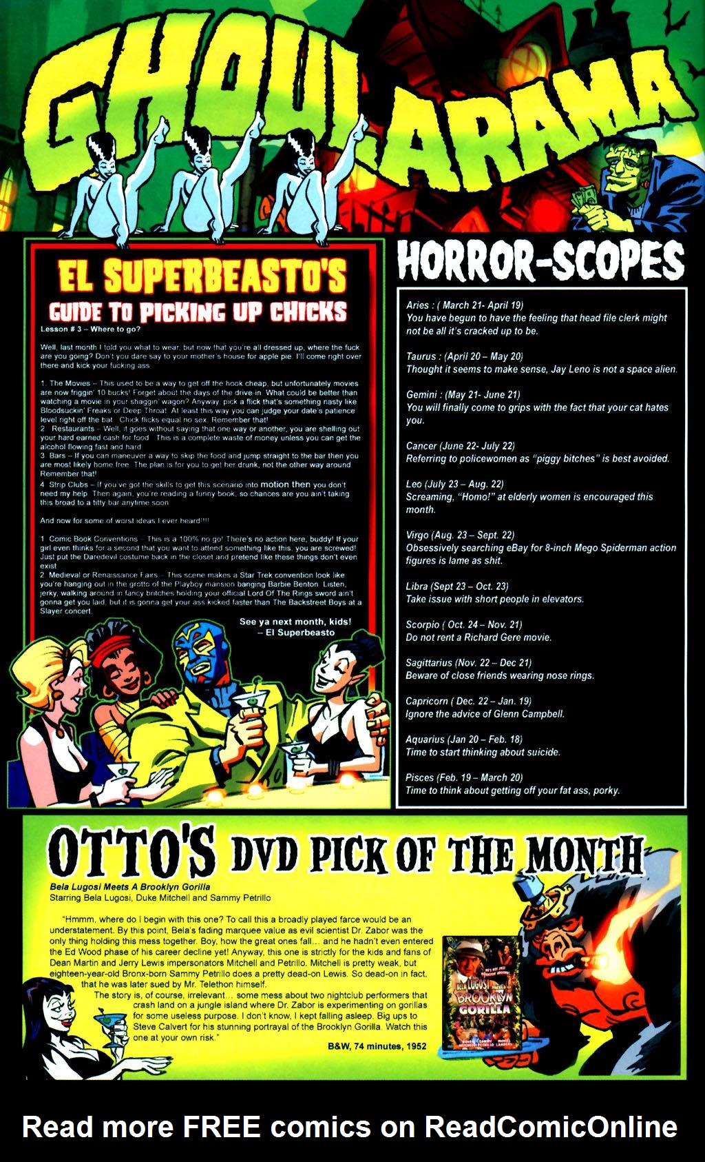 Read online Rob Zombie's Spookshow International comic -  Issue #6 - 12
