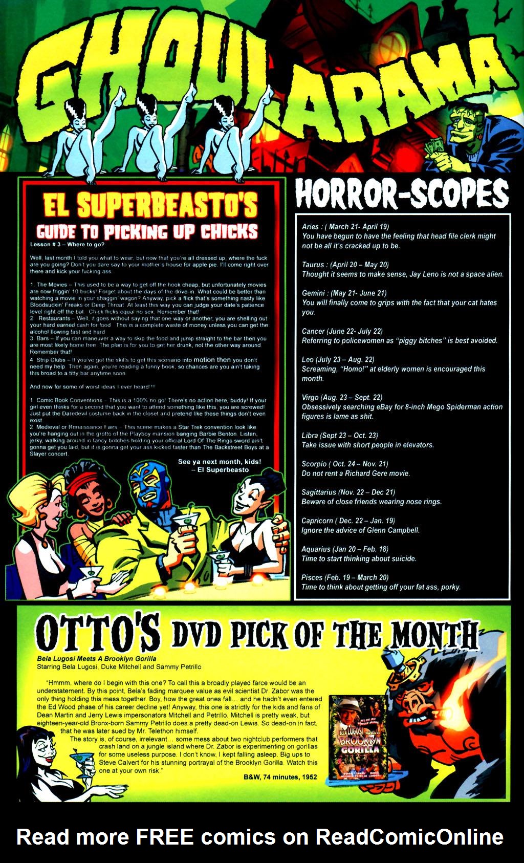 Read online Rob Zombie's Spookshow International comic -  Issue #6 - 12