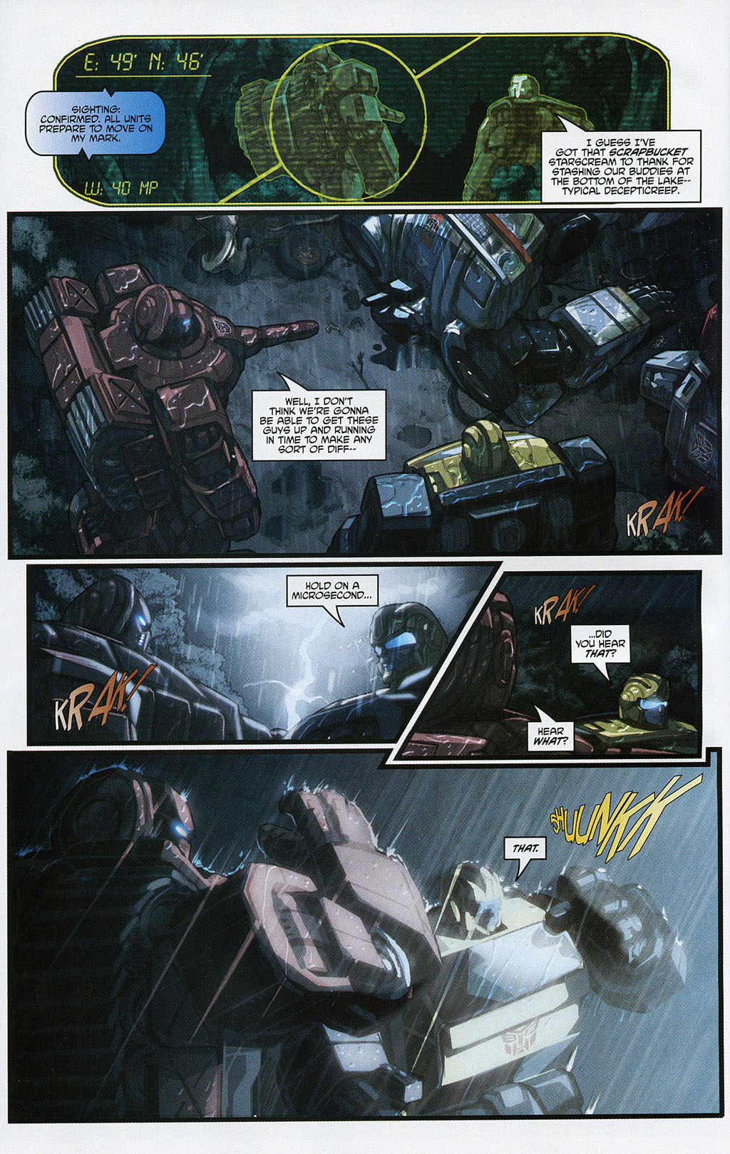 Read online Transformers: Generation 1 (2004) comic -  Issue #4 - 12
