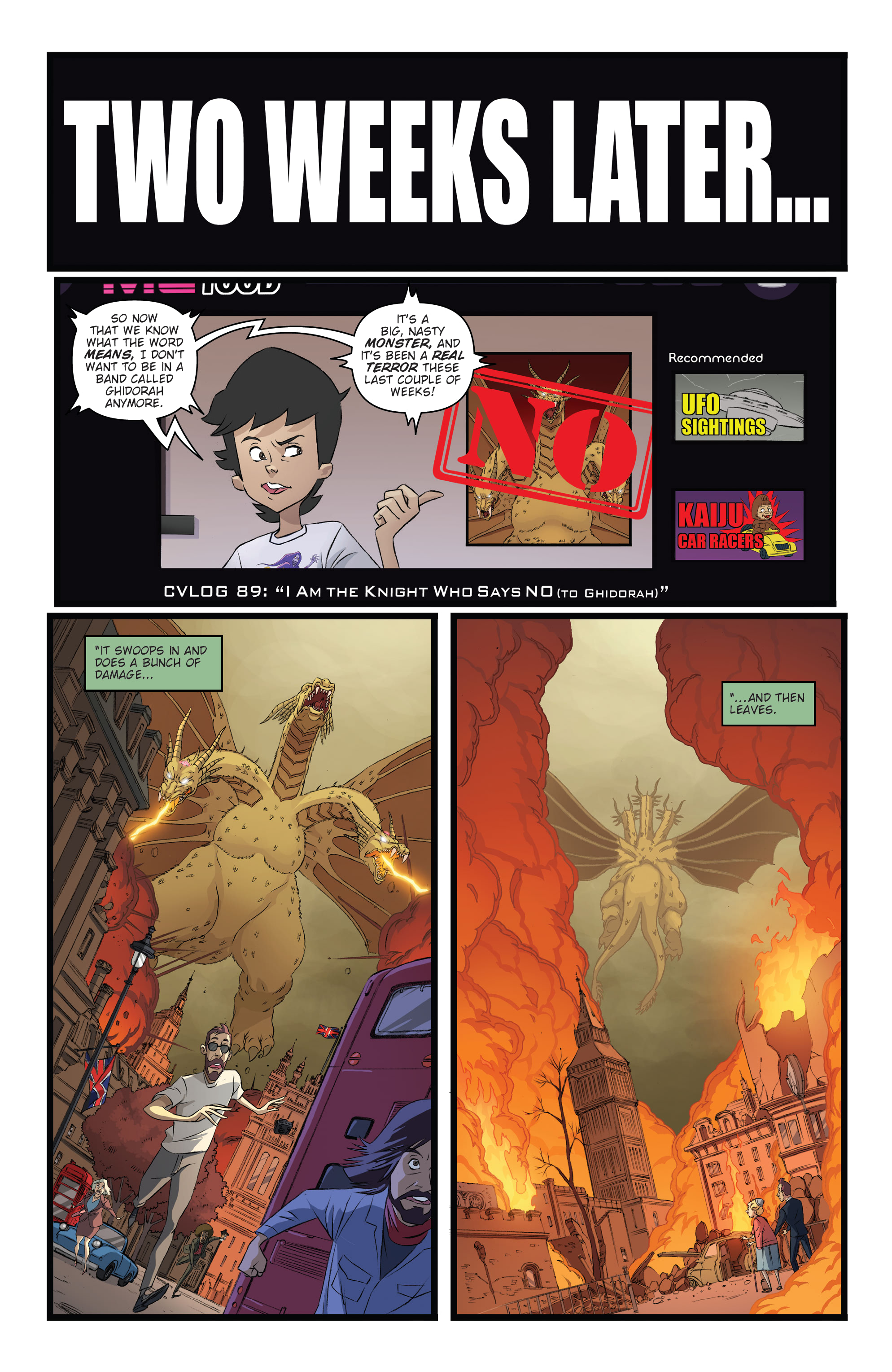 Read online Godzilla: Monsters & Protectors - All Hail the King! comic -  Issue #3 - 7