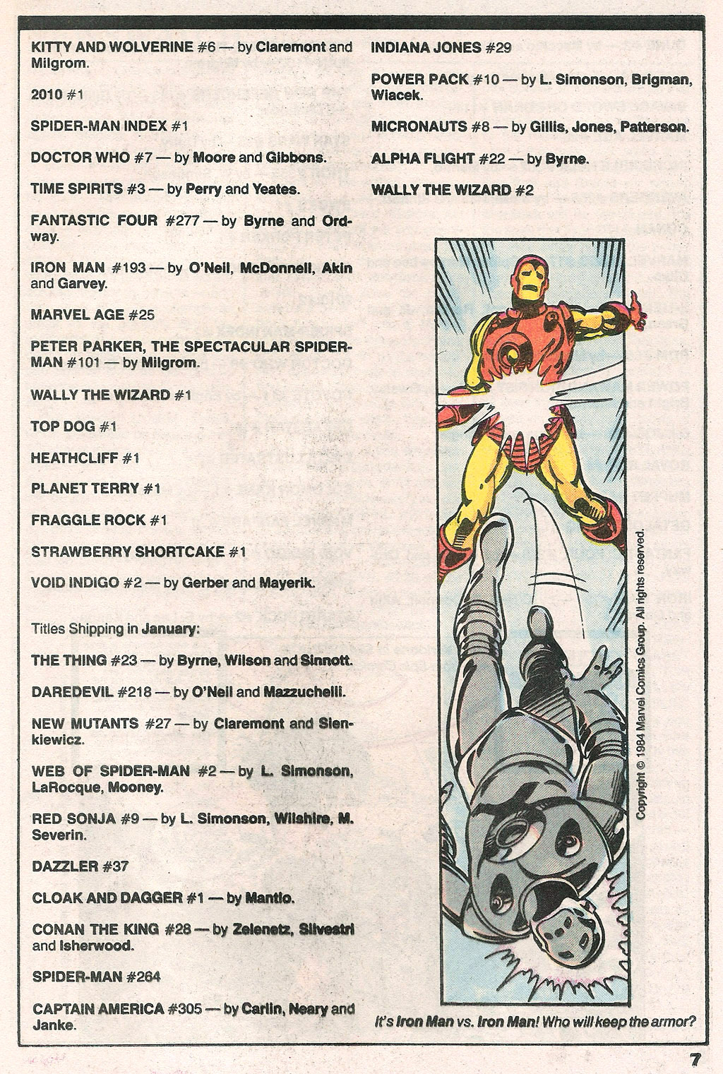 Read online Marvel Age comic -  Issue #23 - 9