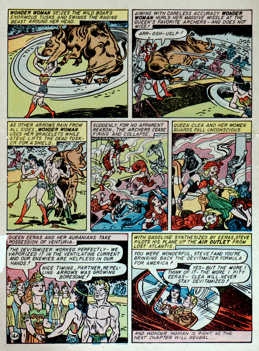 Read online Wonder Woman (1942) comic -  Issue #8 - 16