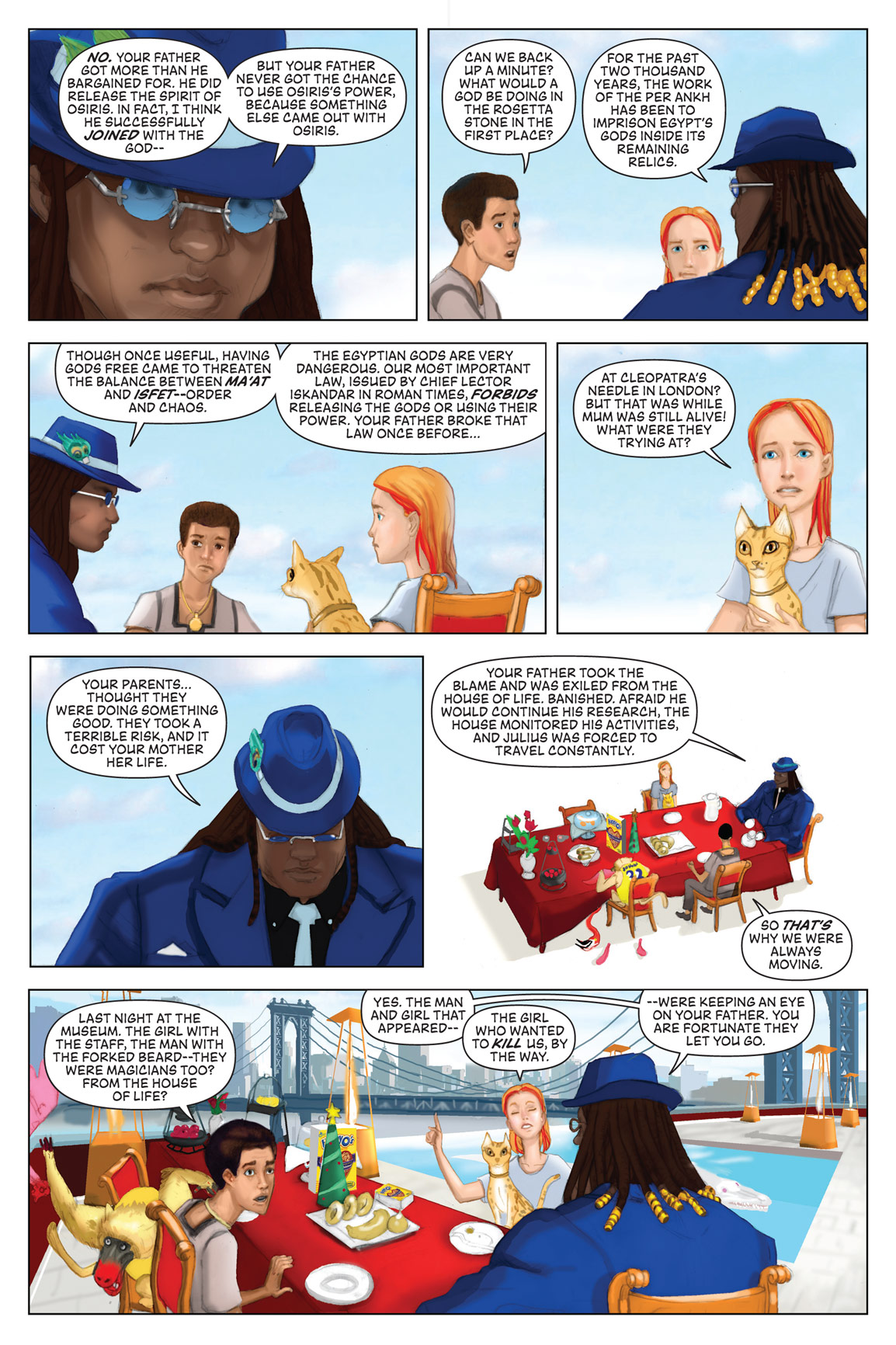 Read online The Kane Chronicles comic -  Issue # TPB 1 - 35