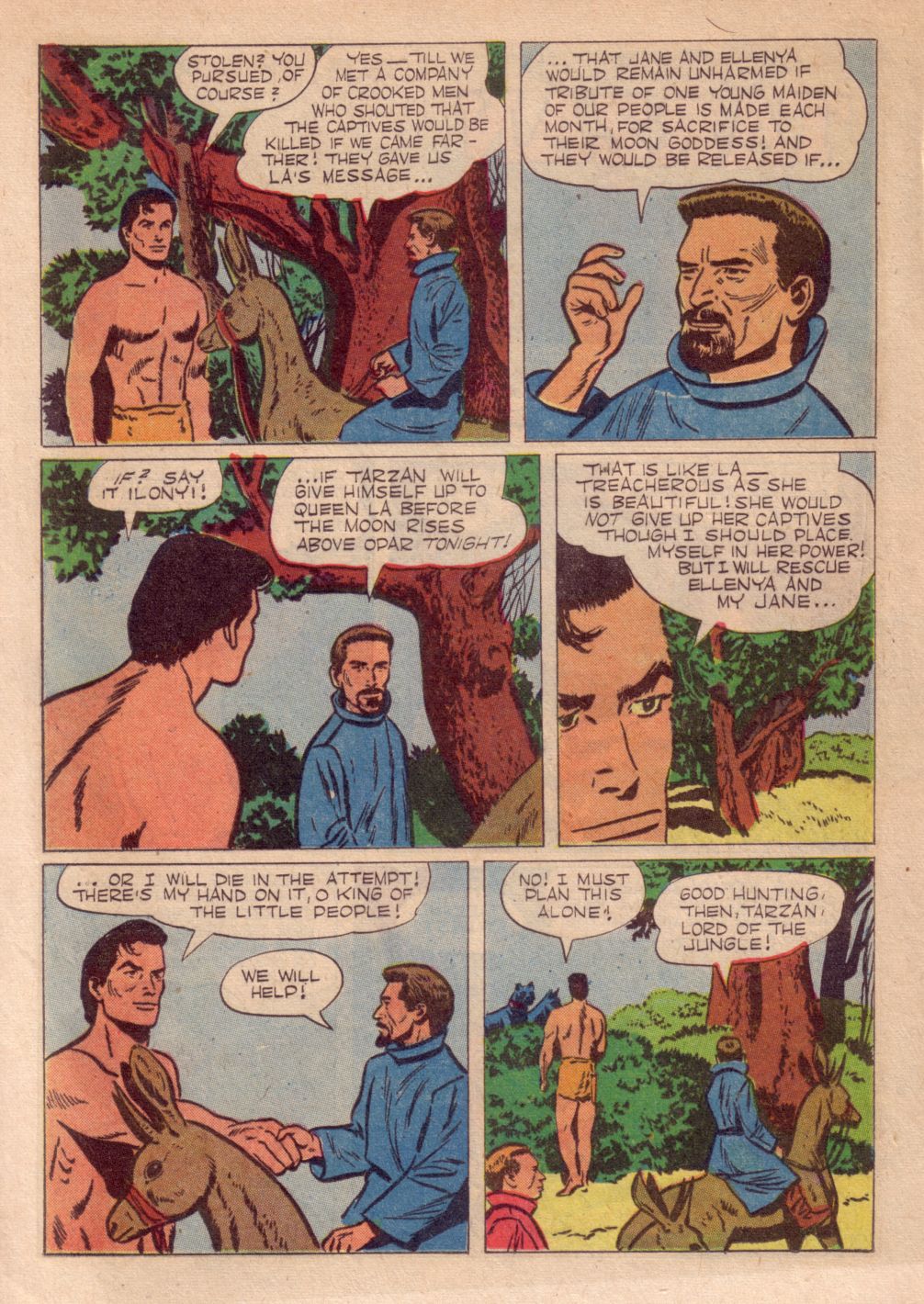 Read online Tarzan (1948) comic -  Issue #59 - 30