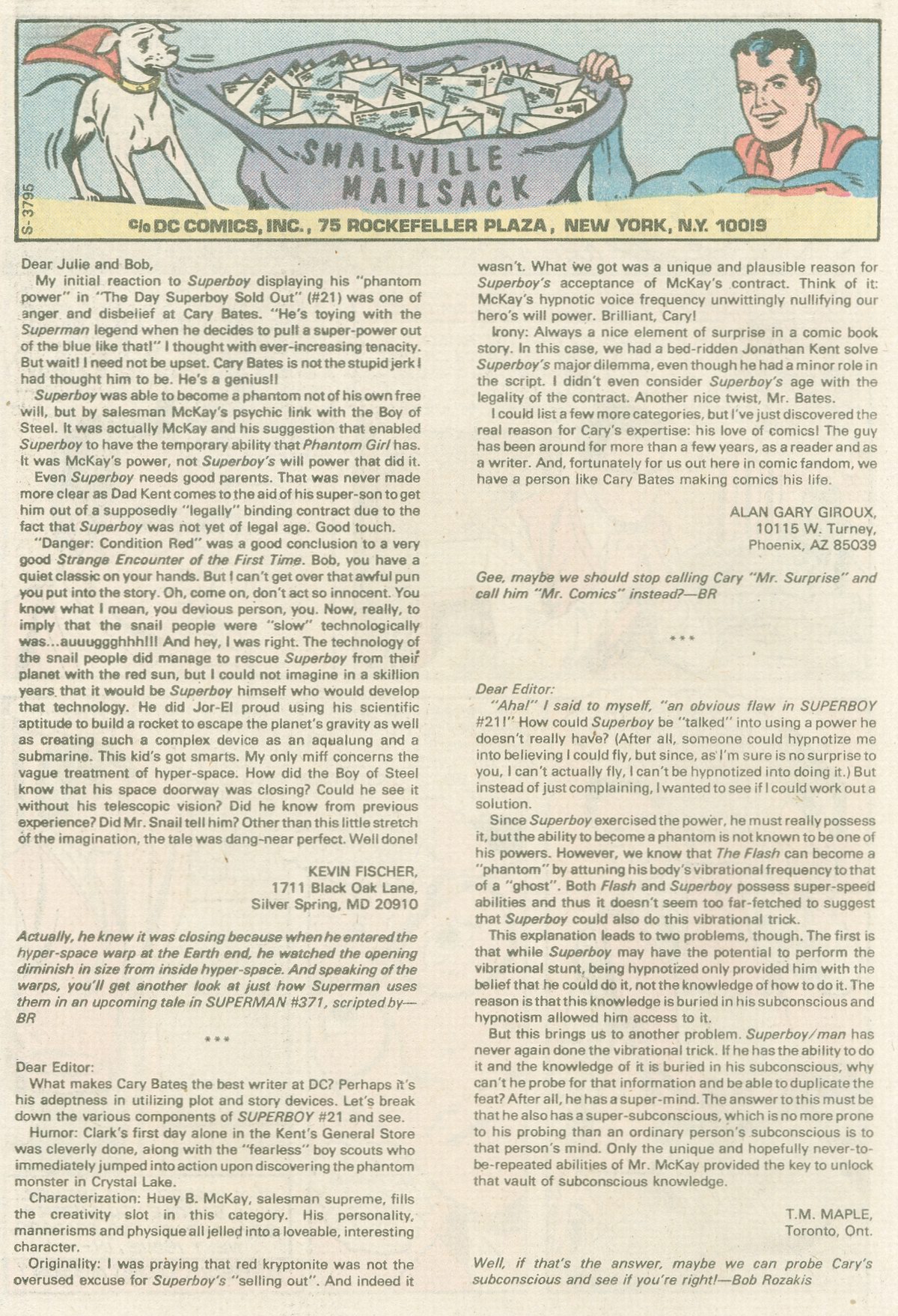 Read online The New Adventures of Superboy comic -  Issue #26 - 29