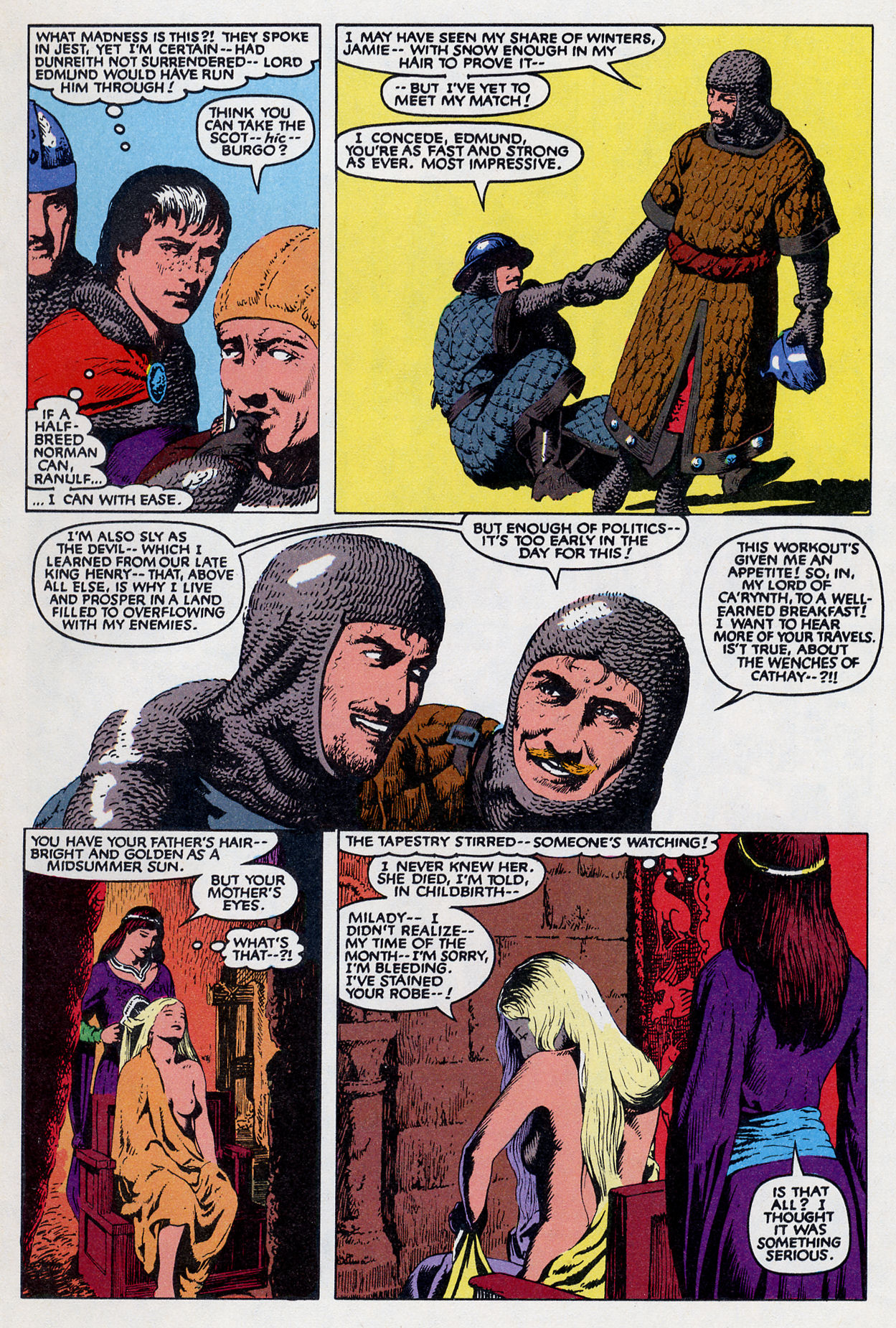 Read online The Black Dragon comic -  Issue #3 - 7