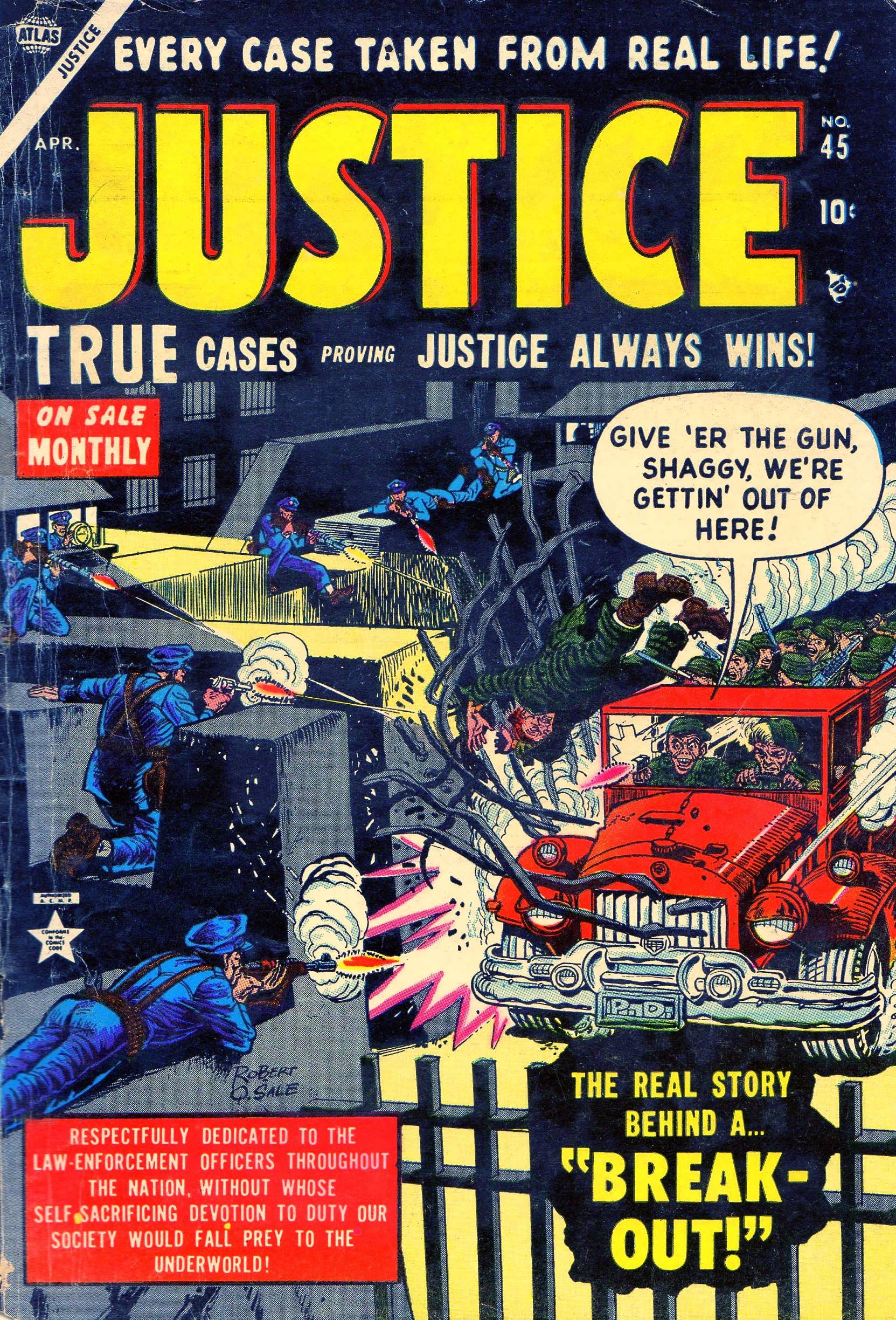 Read online Justice (1947) comic -  Issue #45 - 1