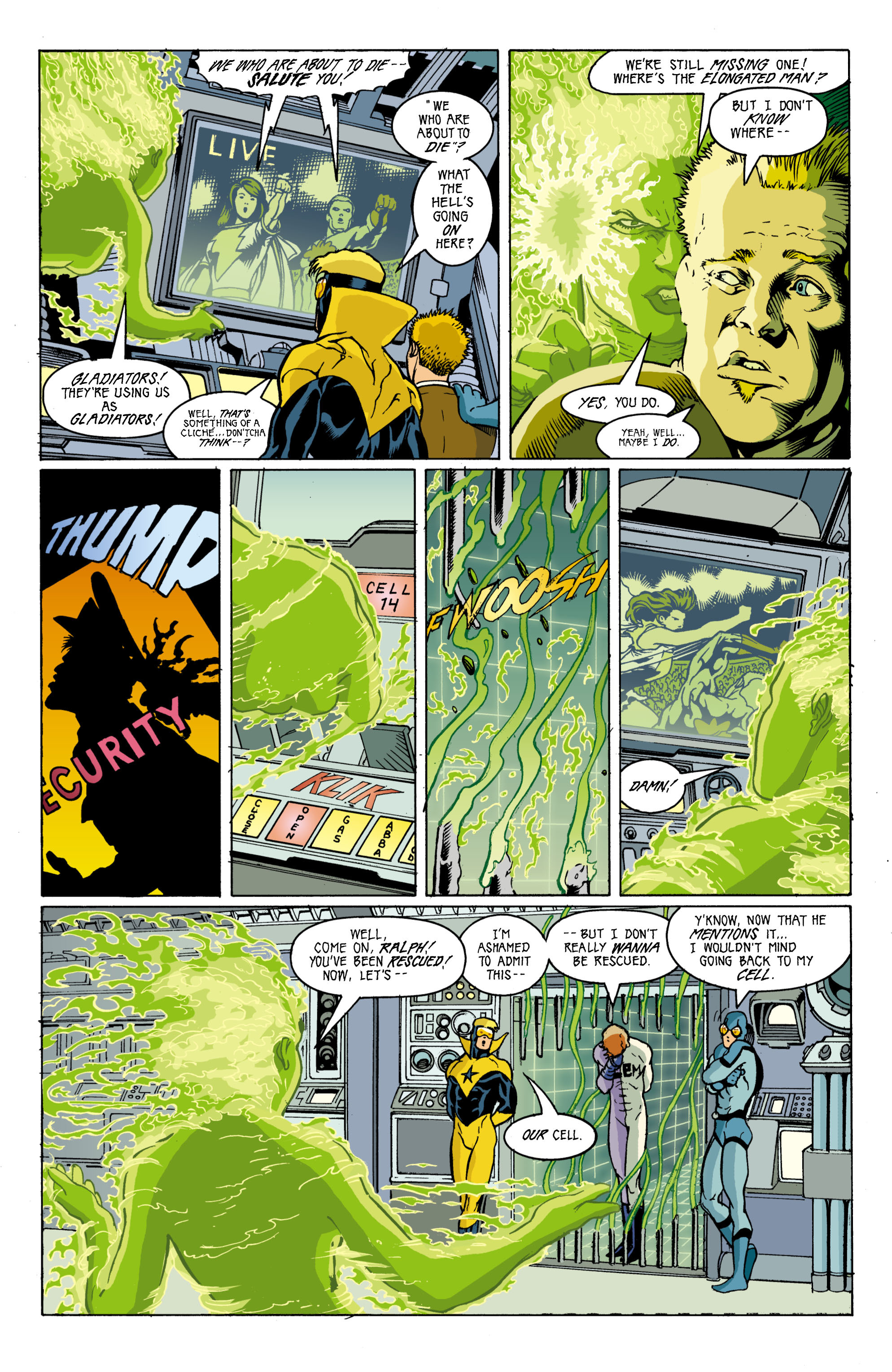 Read online Formerly Known as the Justice League comic -  Issue #4 - 7