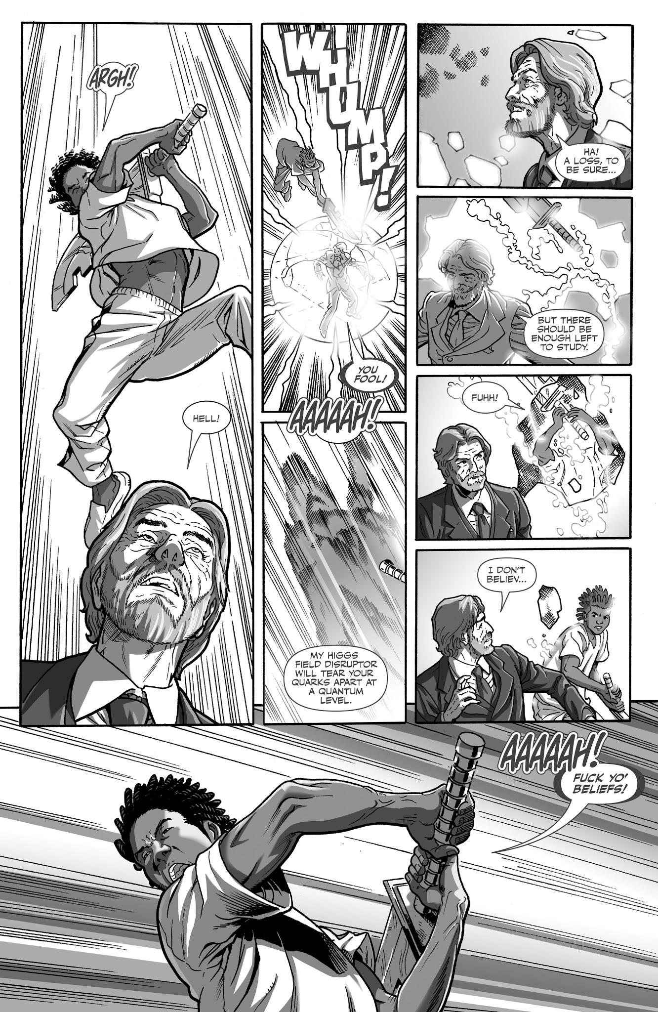 Read online Black comic -  Issue #6 - 32
