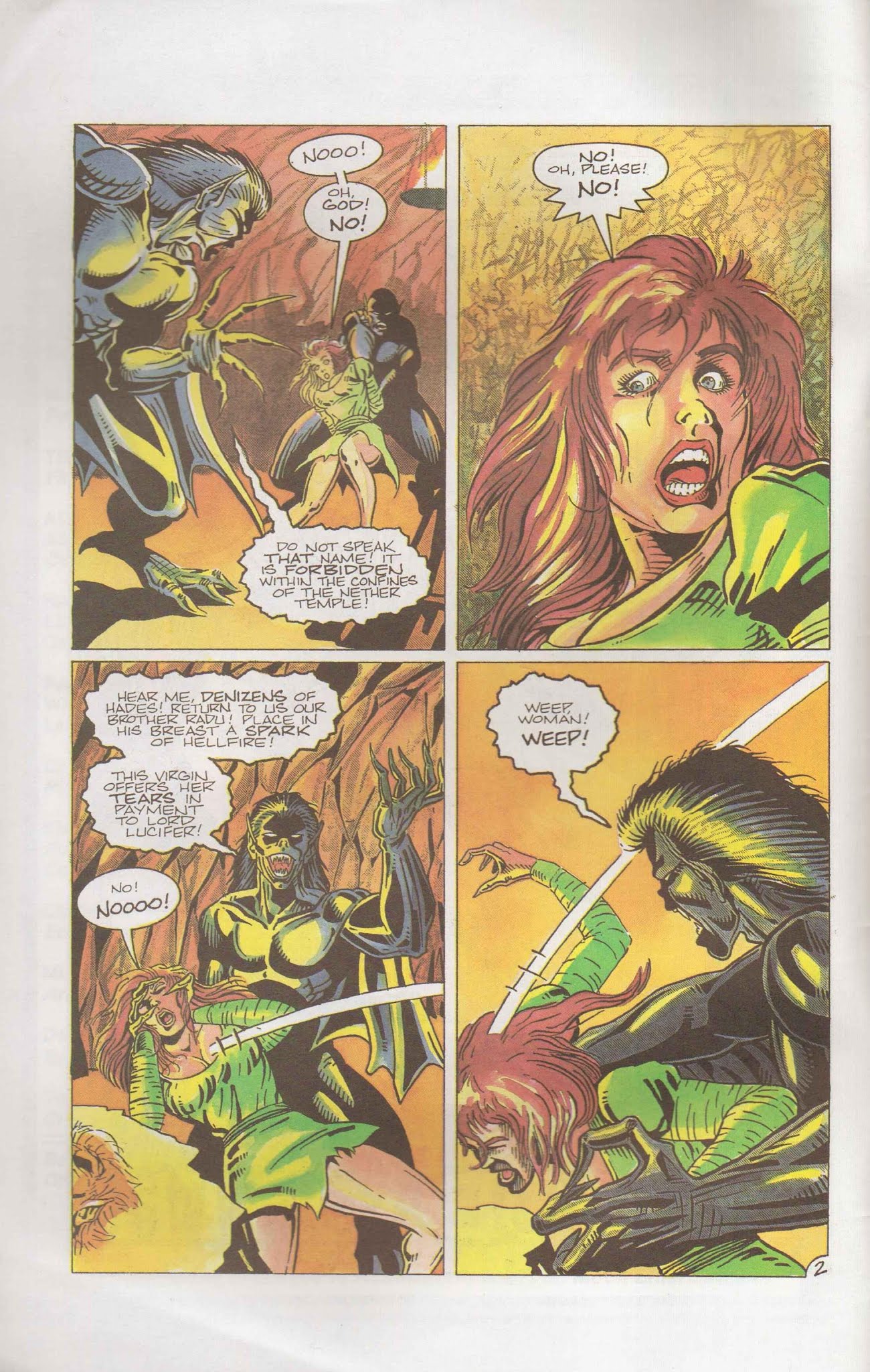 Read online Subspecies (1991) comic -  Issue #4 - 4