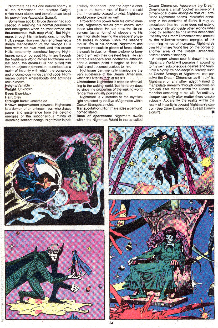 Read online The Official Handbook of the Marvel Universe Deluxe Edition comic -  Issue #9 - 40