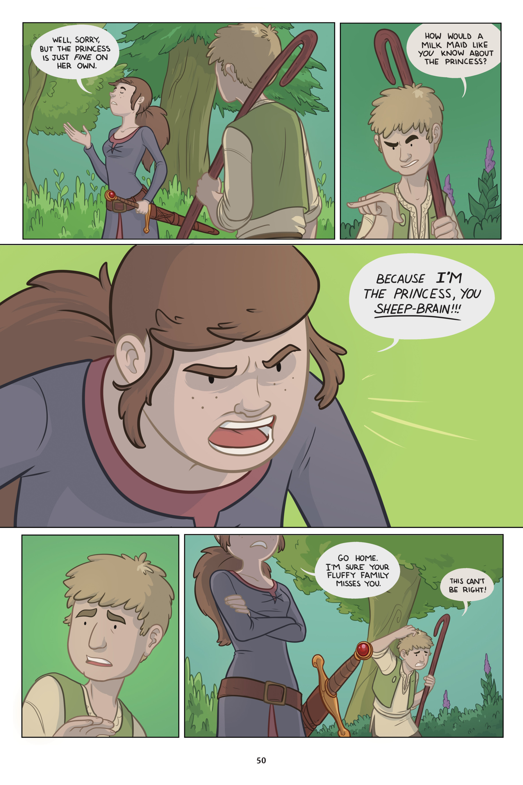 Read online Extraordinary: A Story of an Ordinary Princess comic -  Issue # TPB (Part 1) - 51
