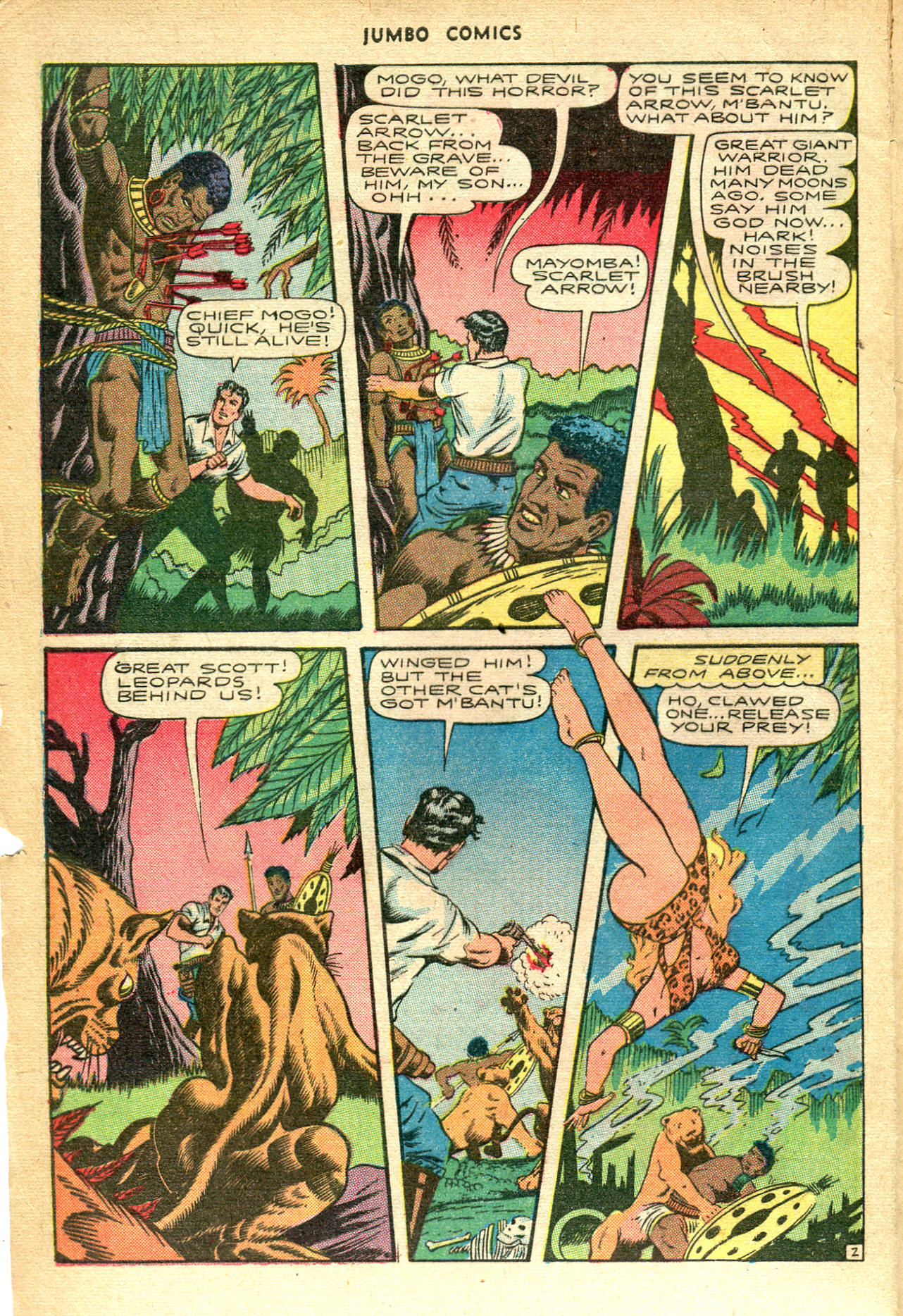 Read online Jumbo Comics comic -  Issue #92 - 6