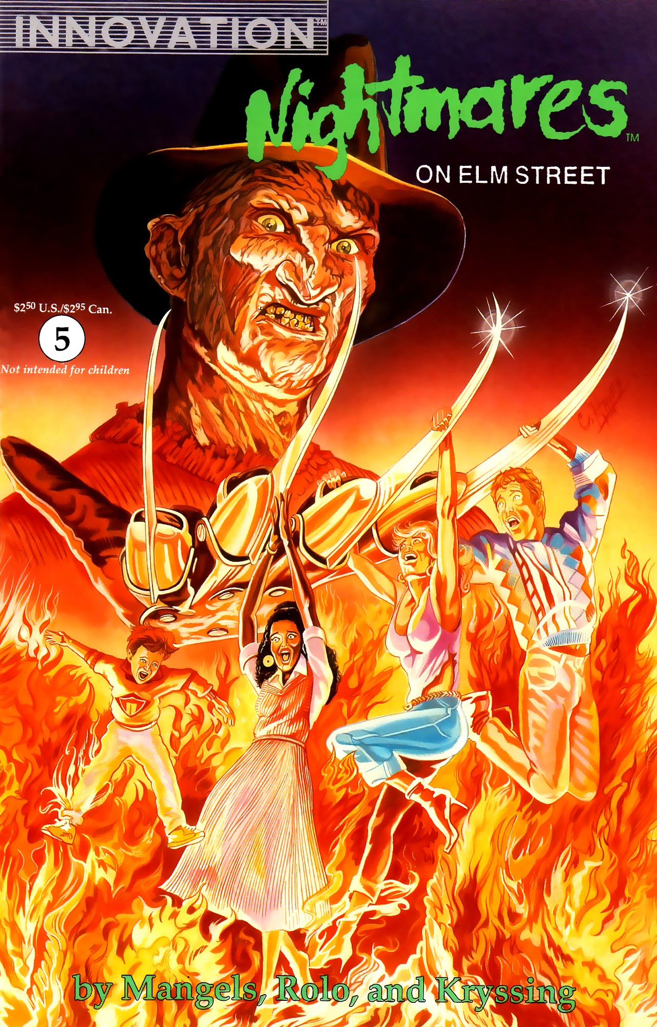 Read online Nightmares On Elm Street comic -  Issue #5 - 1