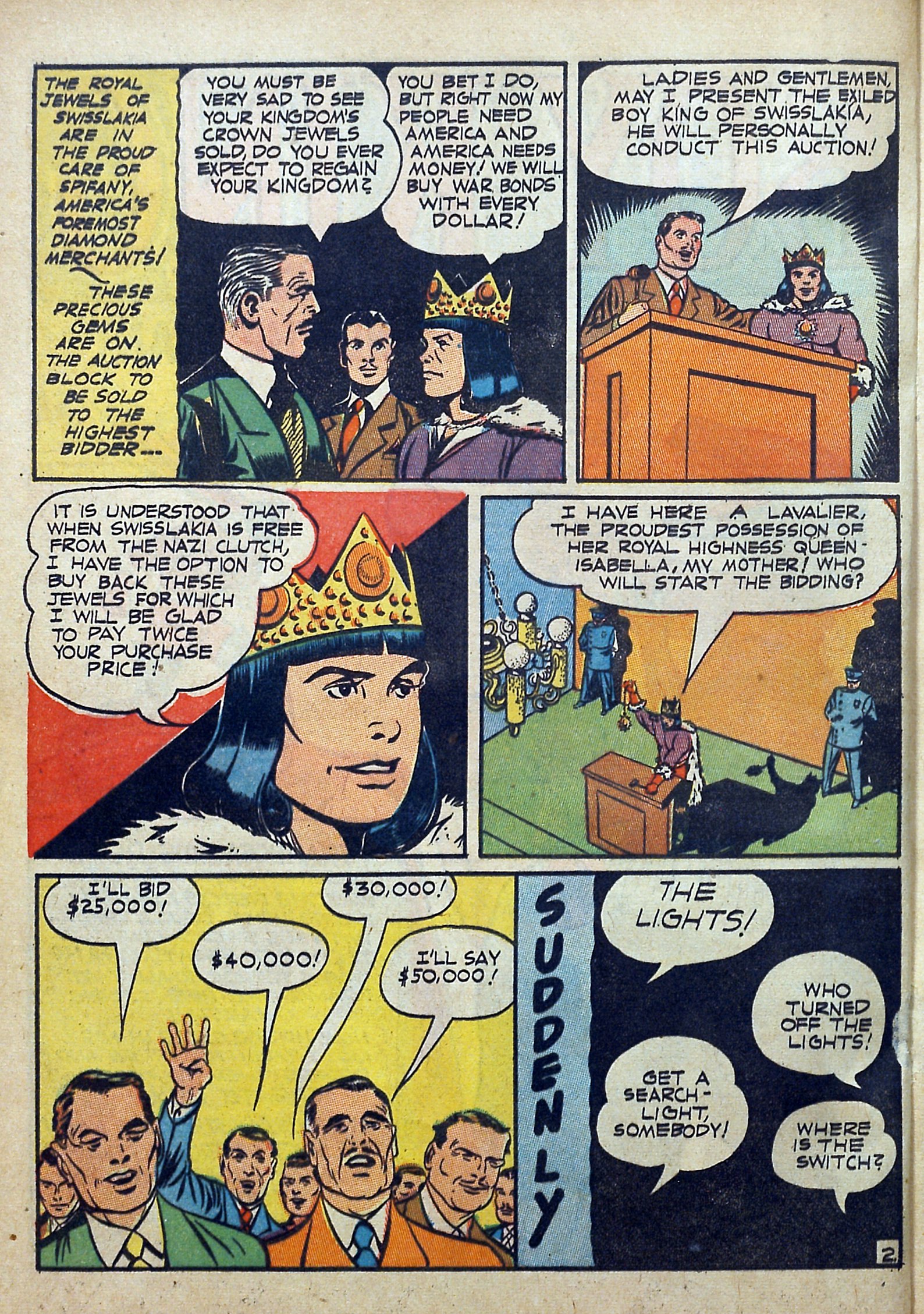 Read online Clue Comics comic -  Issue #4 - 4