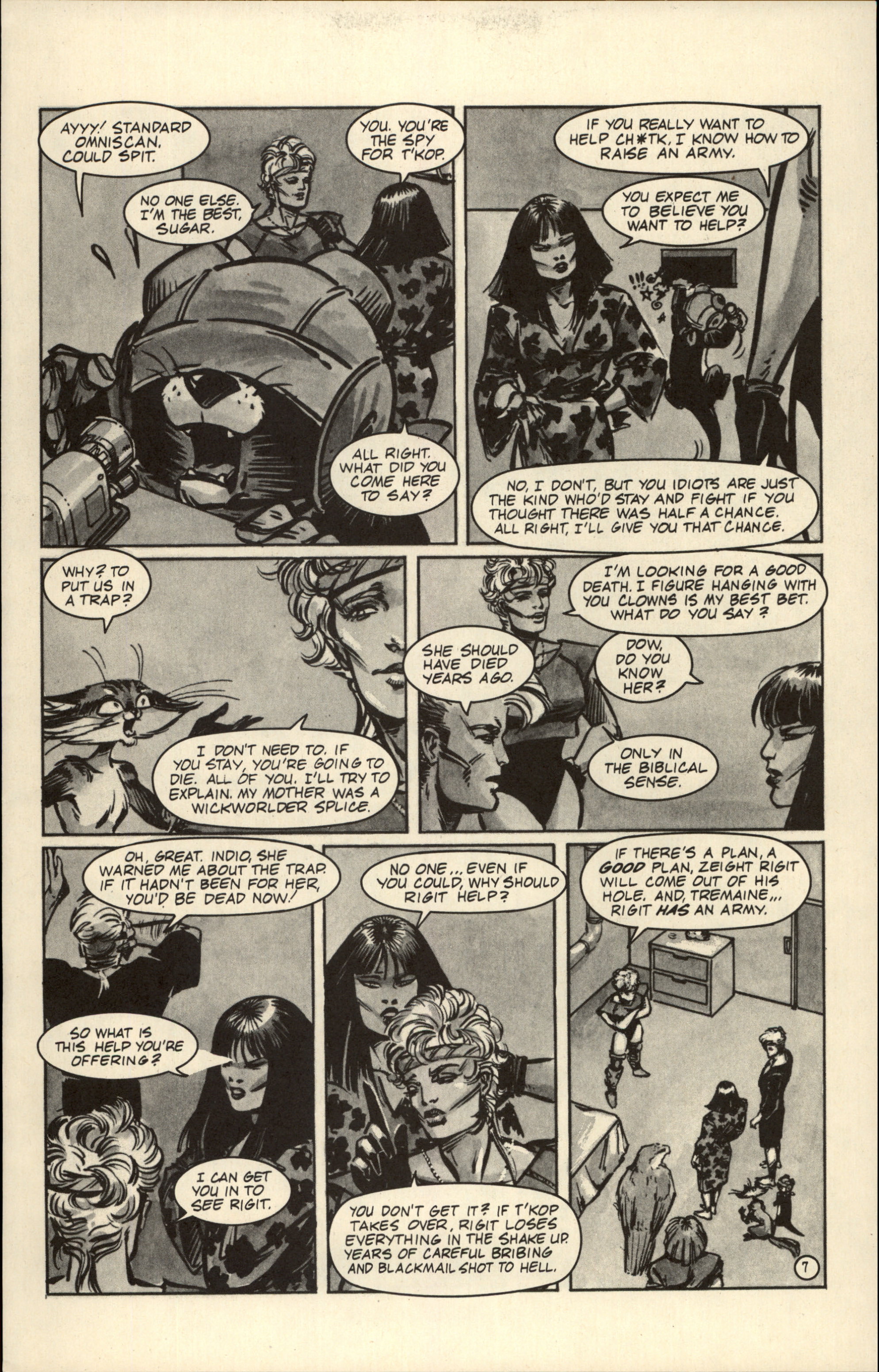 Read online Fusion (1987) comic -  Issue #4 - 9