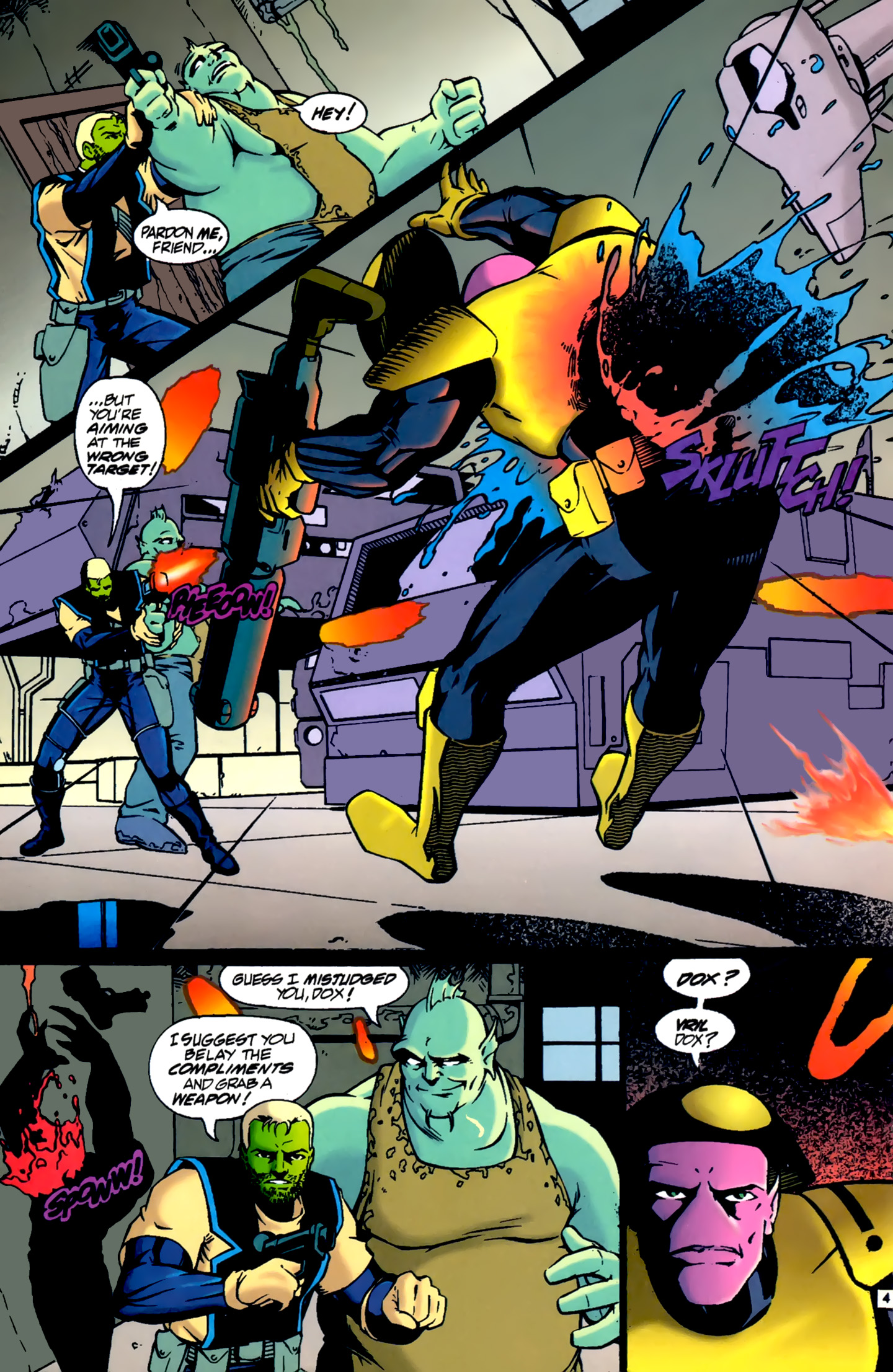 Read online R.E.B.E.L.S. '94 comic -  Issue #3 - 5