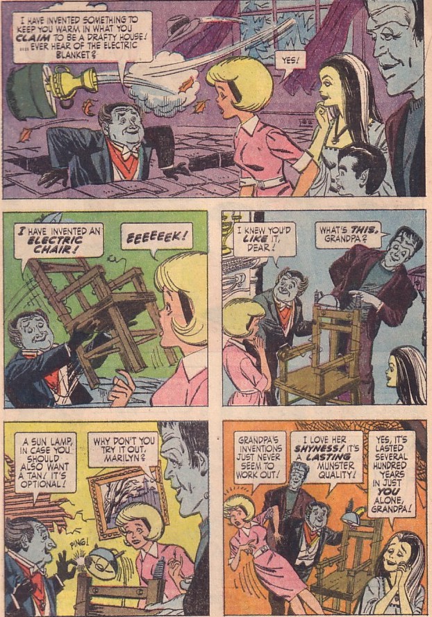 Read online The Munsters comic -  Issue #3 - 4