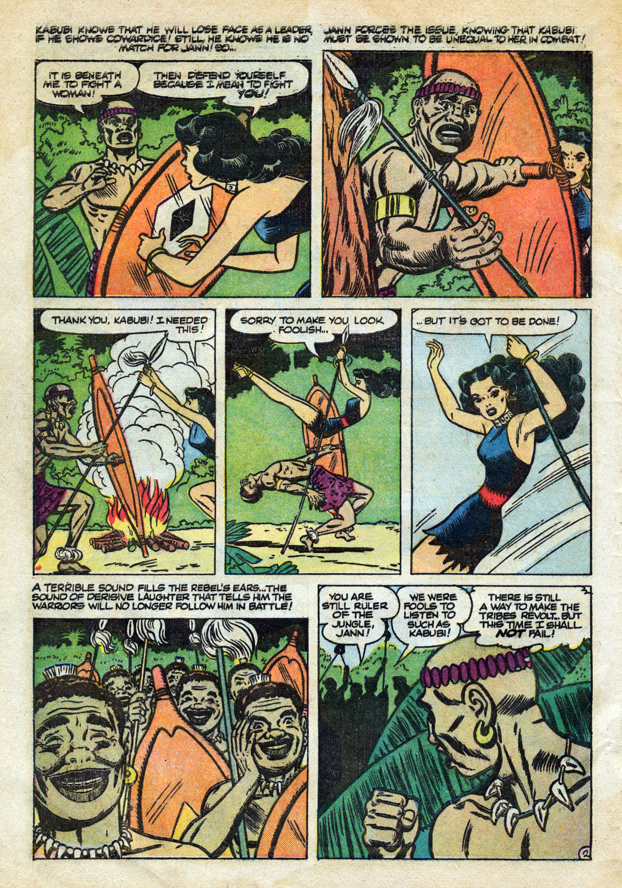 Read online Jann of the Jungle comic -  Issue #12 - 4
