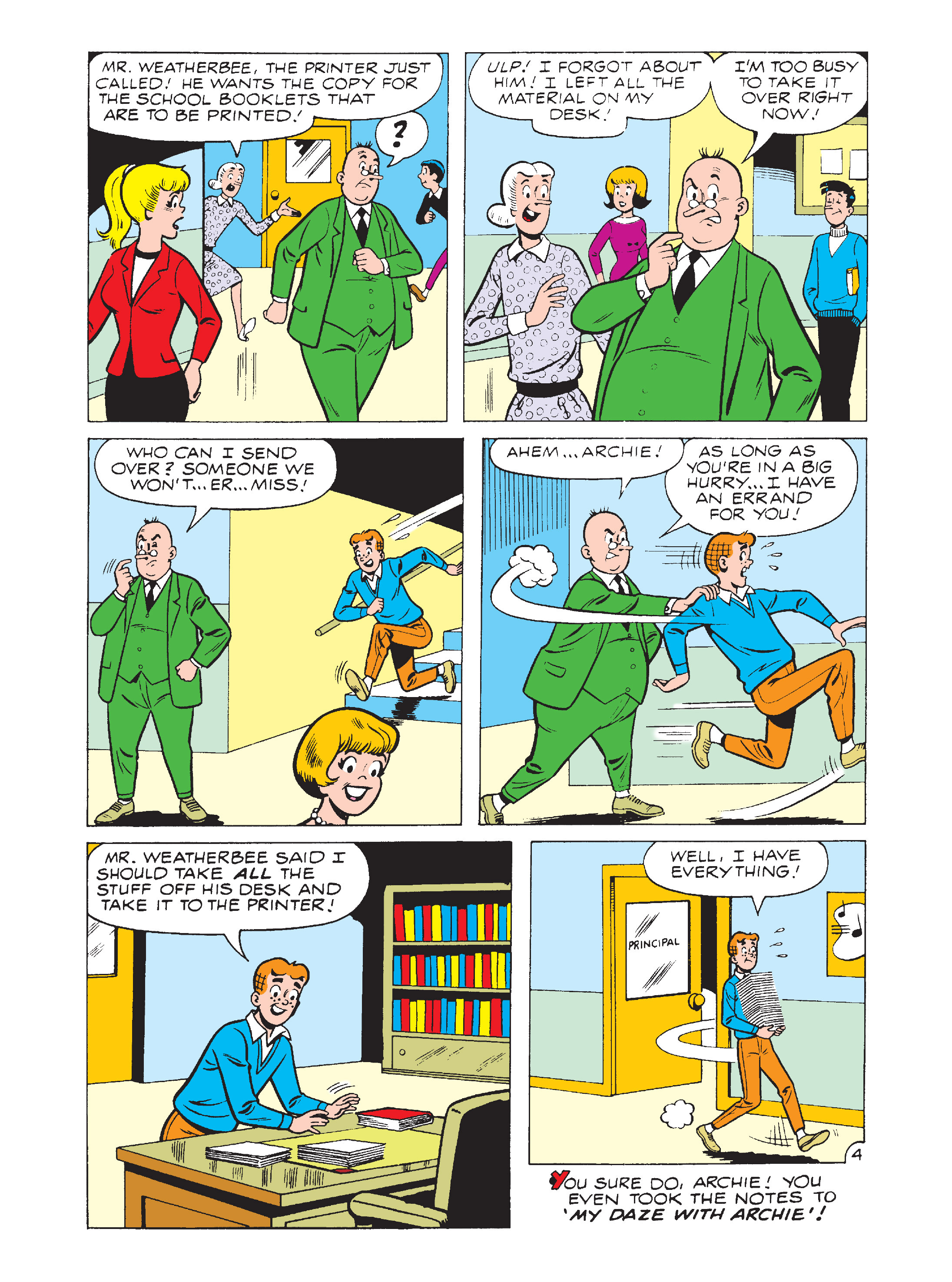 Read online Archie Comics Spectacular School Daze comic -  Issue # TPB - 6