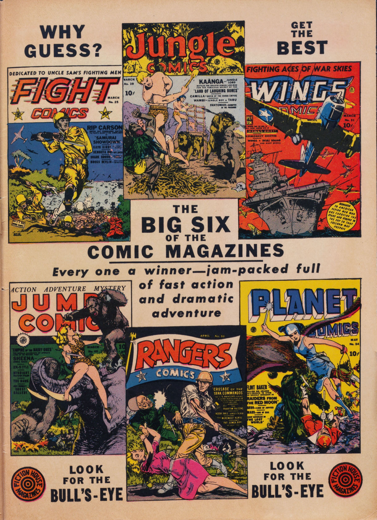 Read online Jumbo Comics comic -  Issue #49 - 67