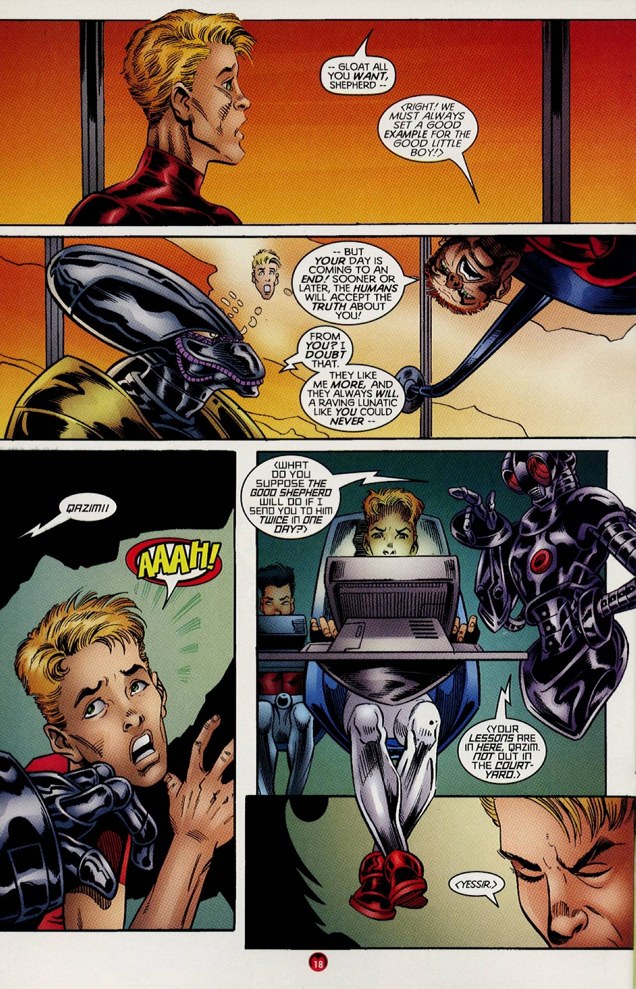 Read online Magnus Robot Fighter (1997) comic -  Issue #9 - 16