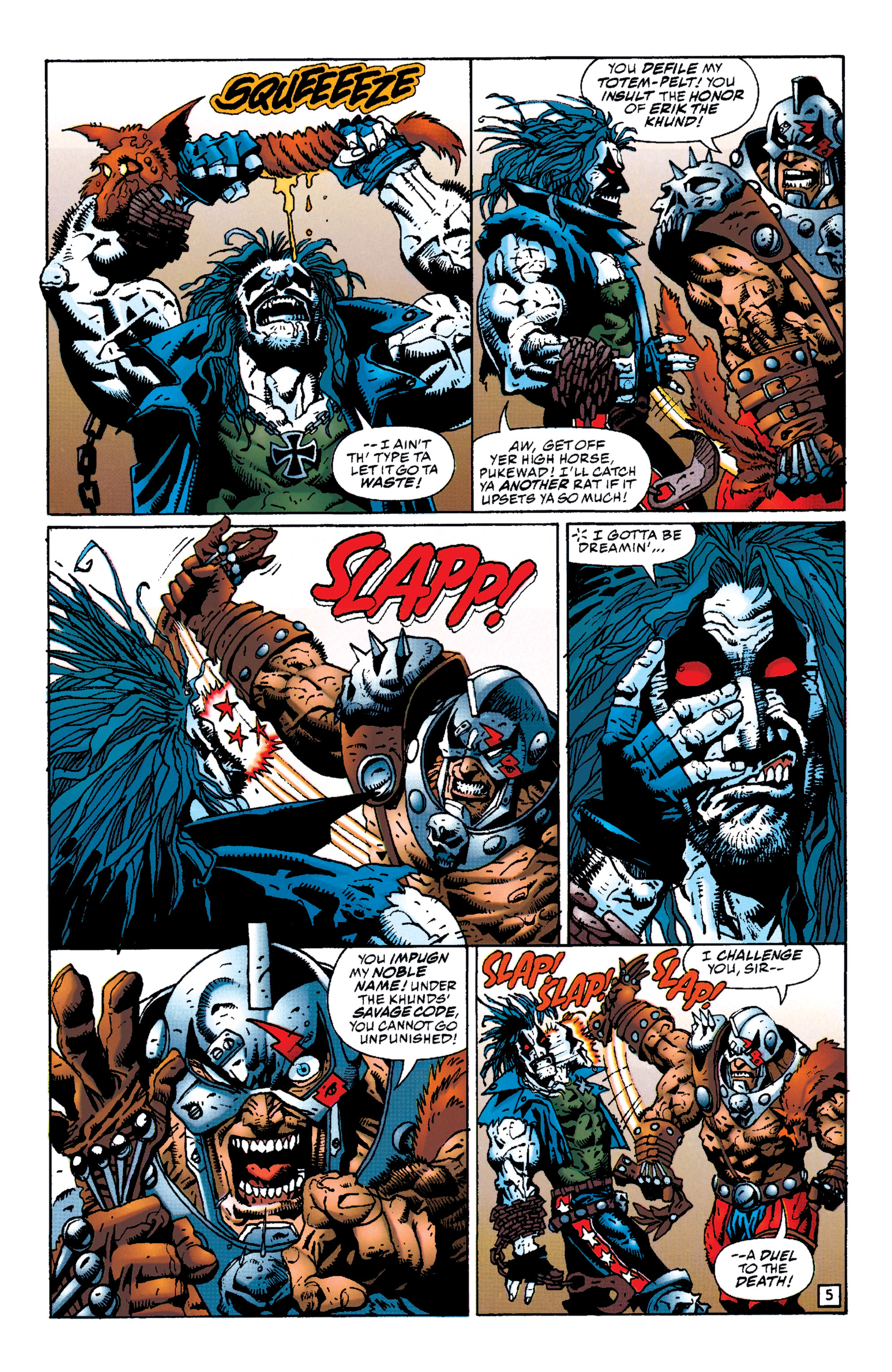 Read online Lobo (1993) comic -  Issue #26 - 5
