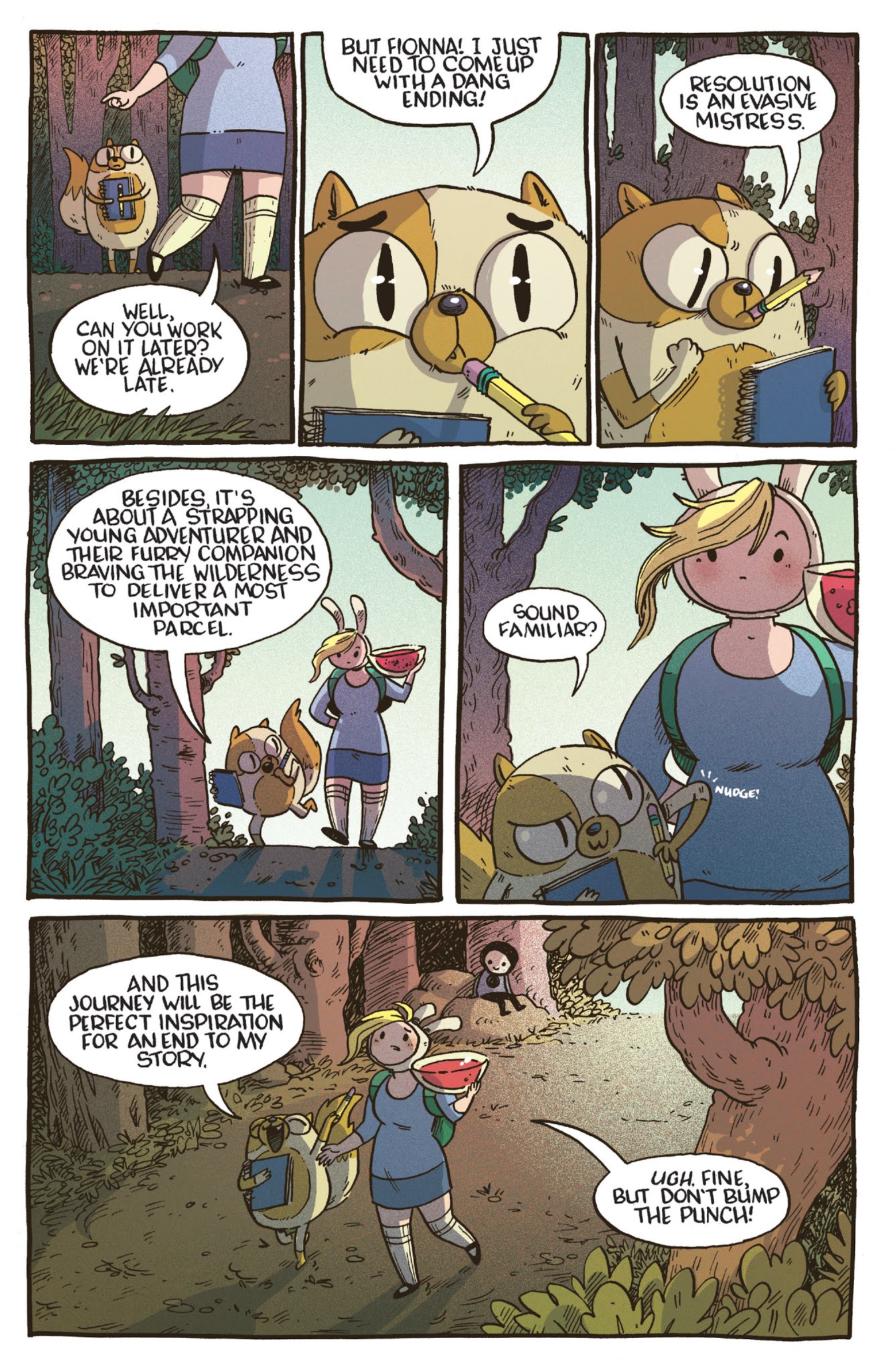 Read online Free Comic Book Day 2018 comic -  Issue # Adventure Time with Fionna and Cake - 4