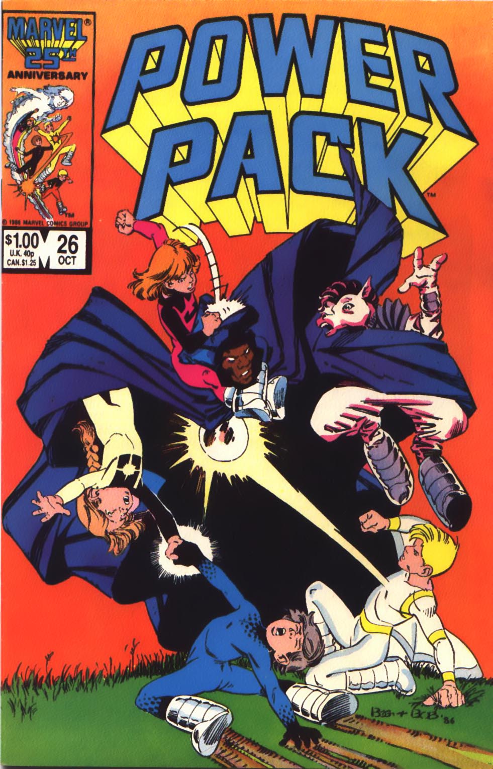 Read online Power Pack (1984) comic -  Issue #26 - 1